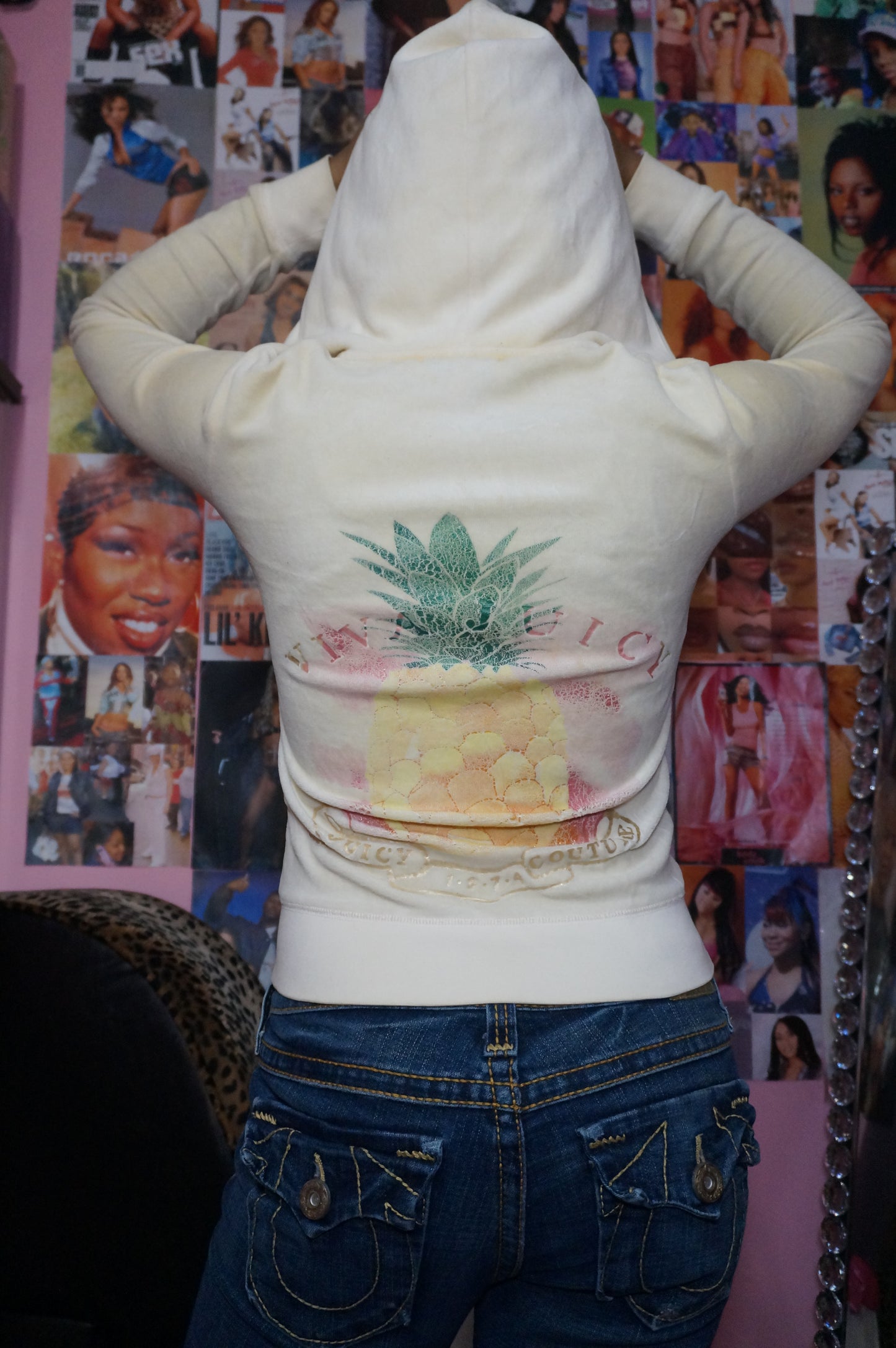 Pastel Yellow Juicy Couture Track Jacket