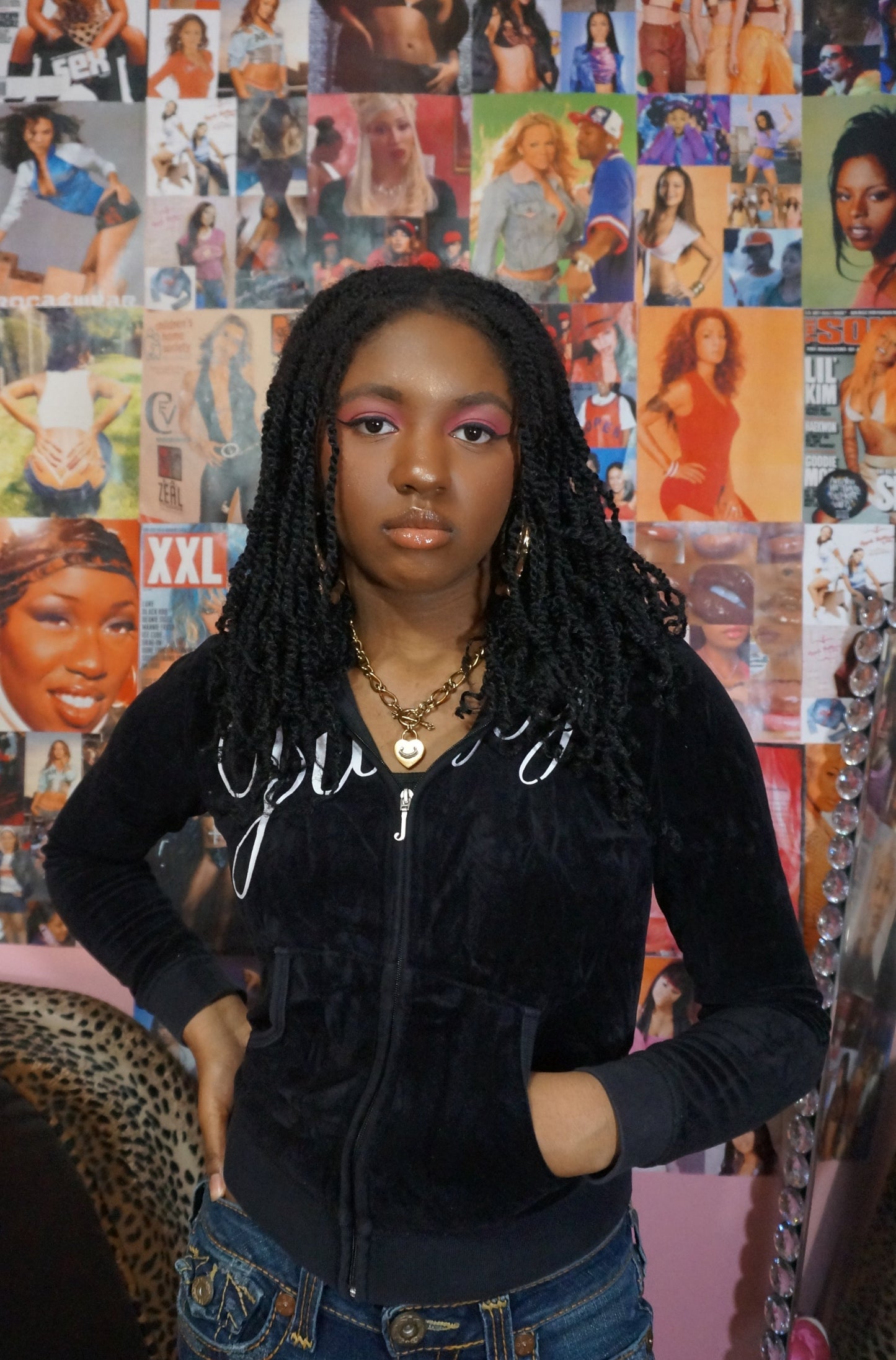 Black Juicy Couture Track Jacket