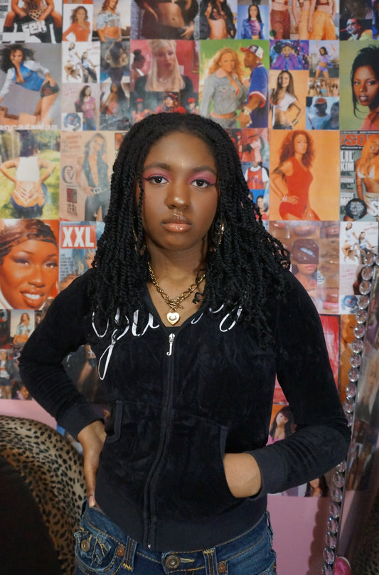 Black Juicy Couture Track Jacket