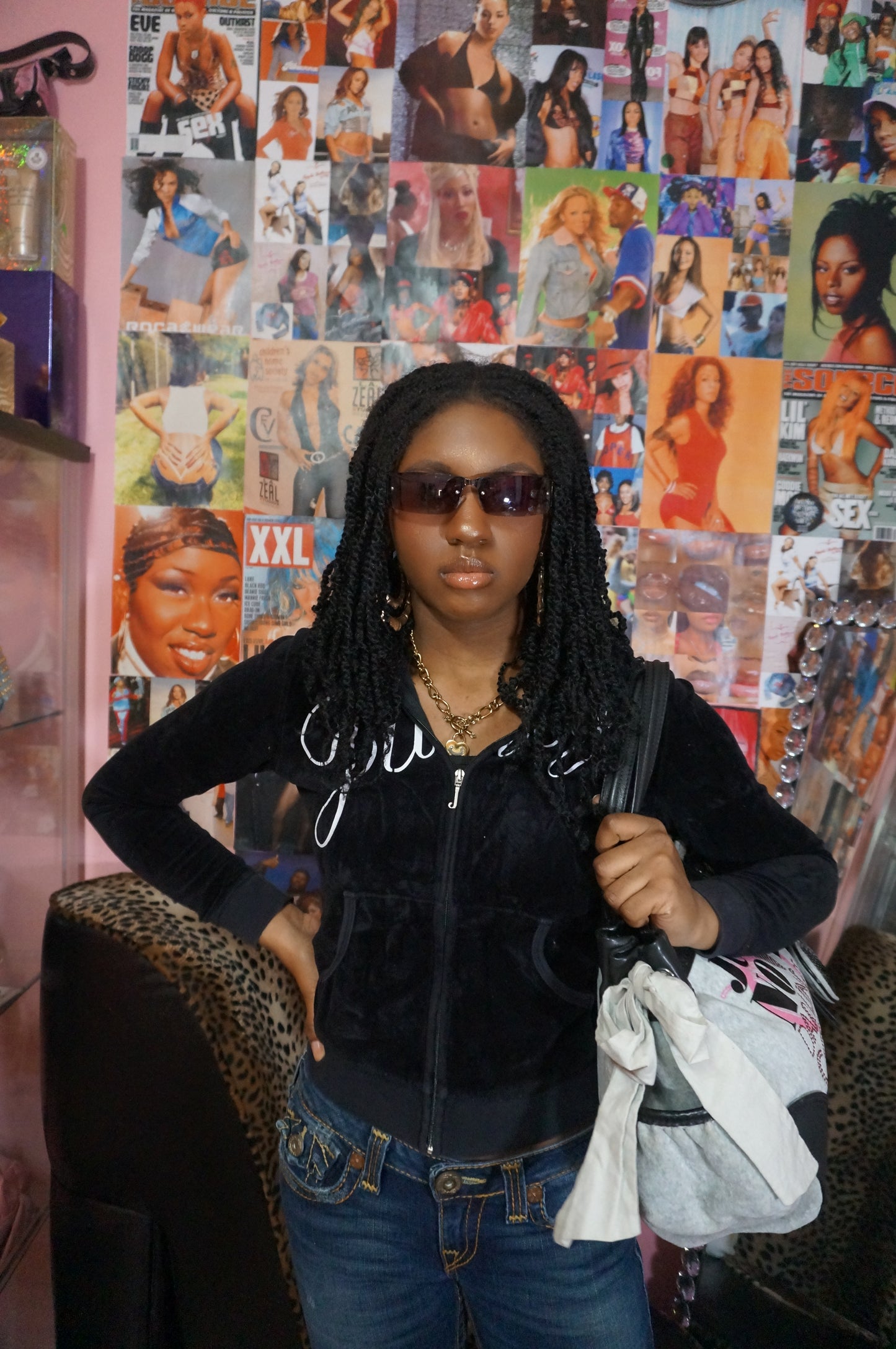 Black Juicy Couture Track Jacket