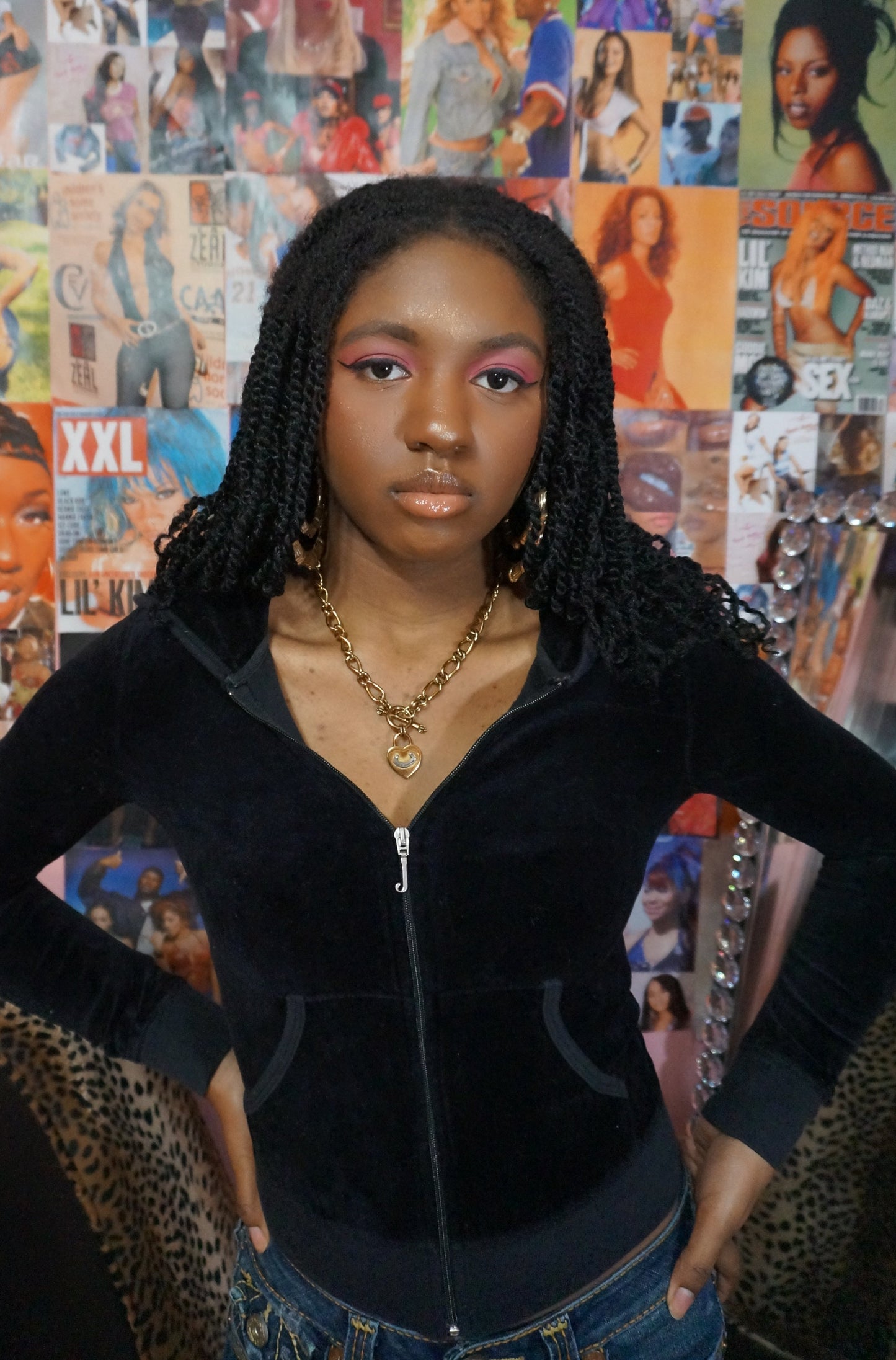 Black Juicy Couture Track Jacket