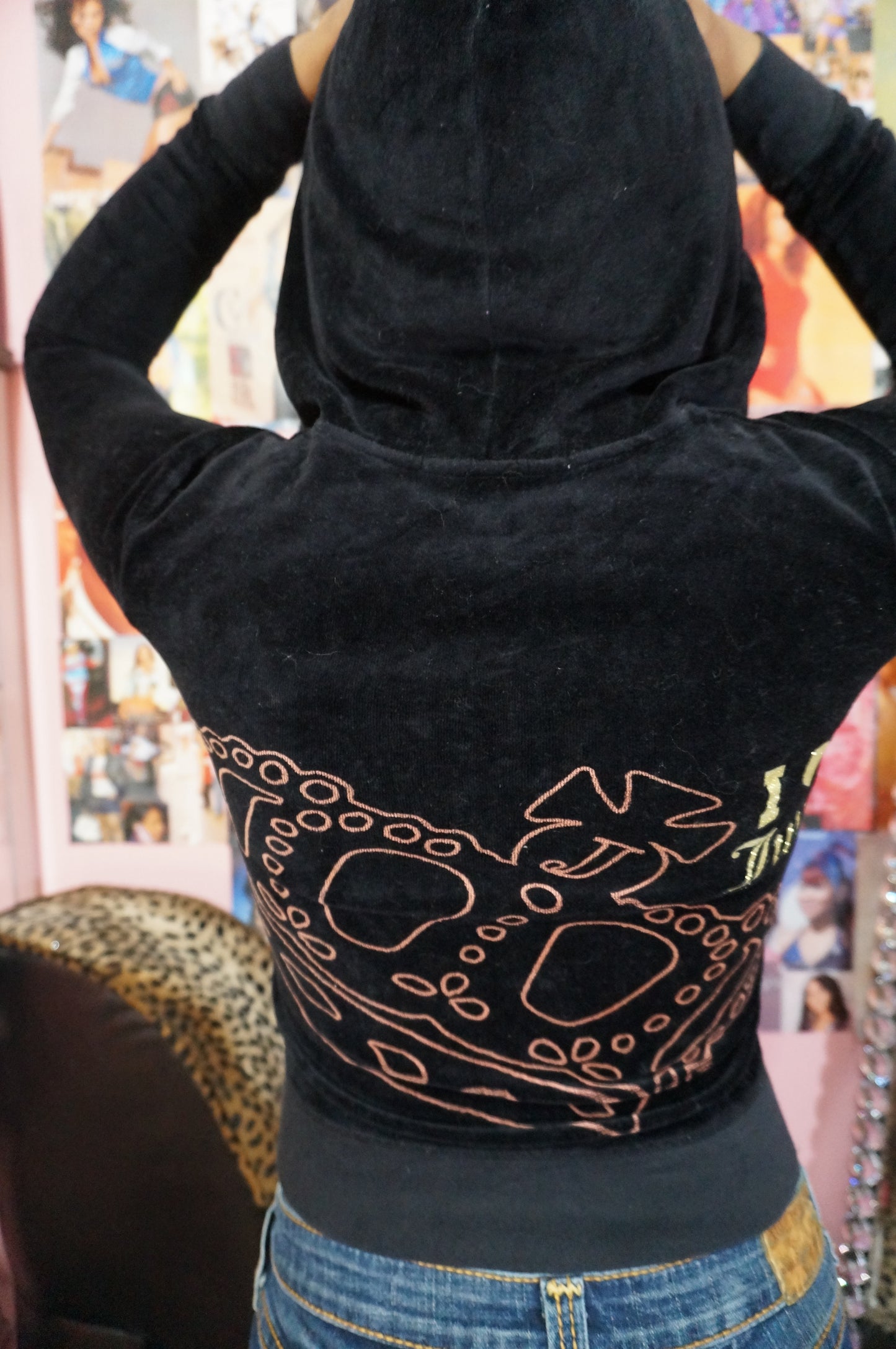 Black Juicy Couture Track Jacket