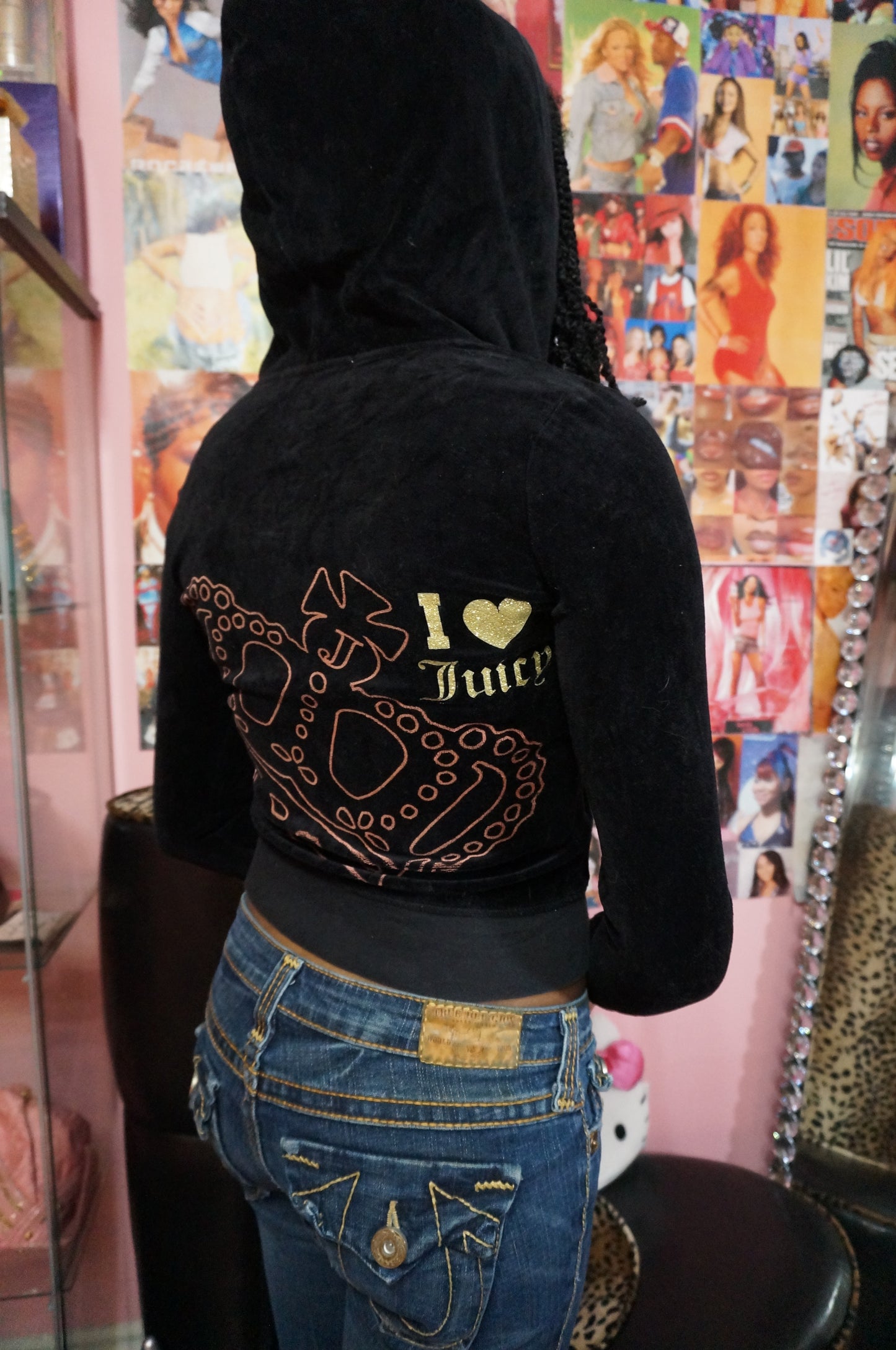 Black Juicy Couture Track Jacket