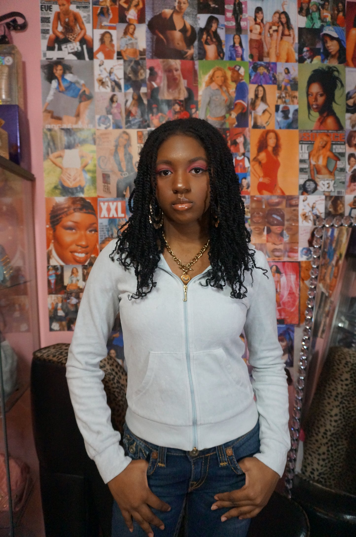 Baby Blue Juicy Couture Track Jacket *Replica*
