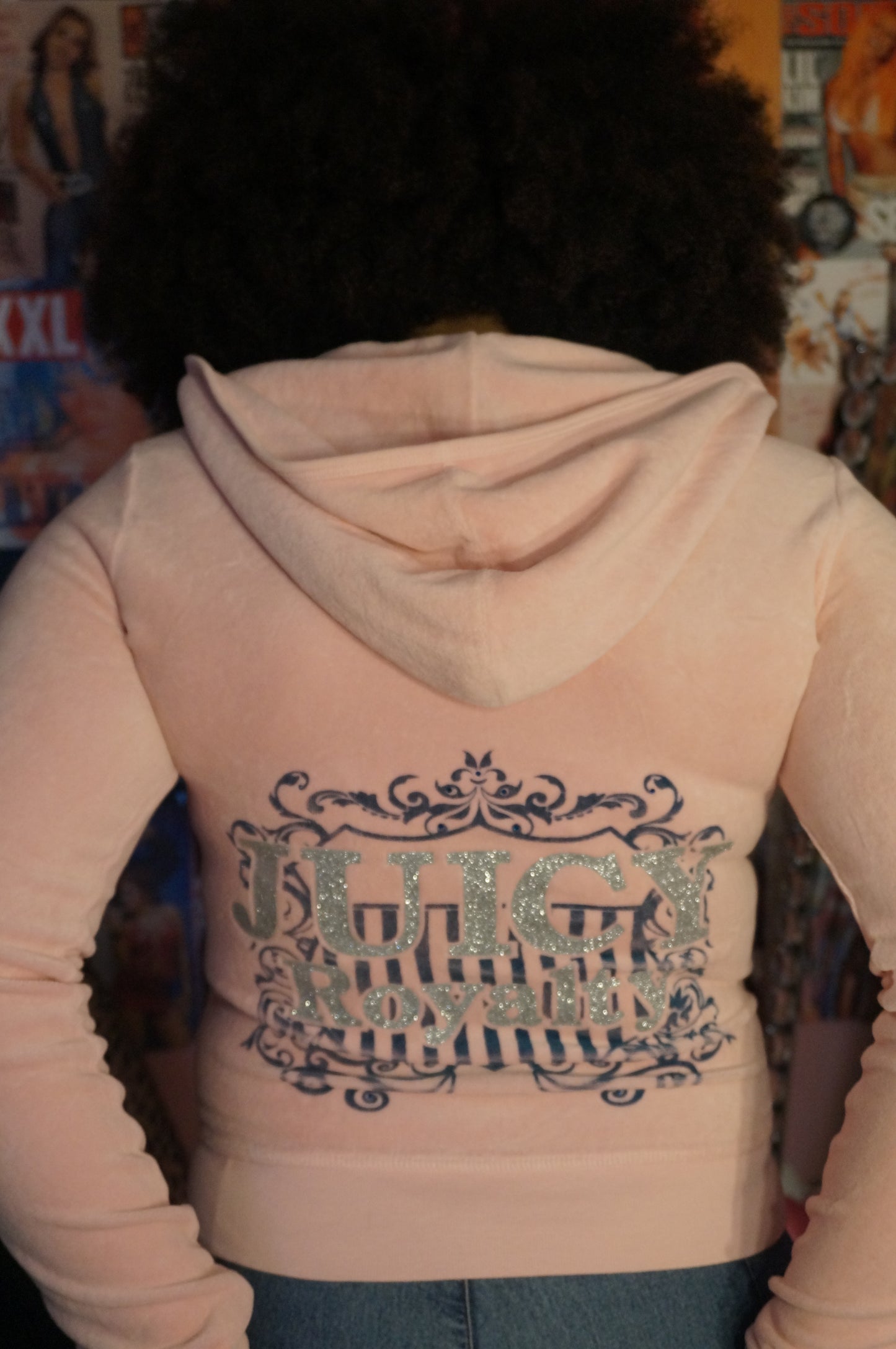 Baby Pink Juicy Couture Track Jacket