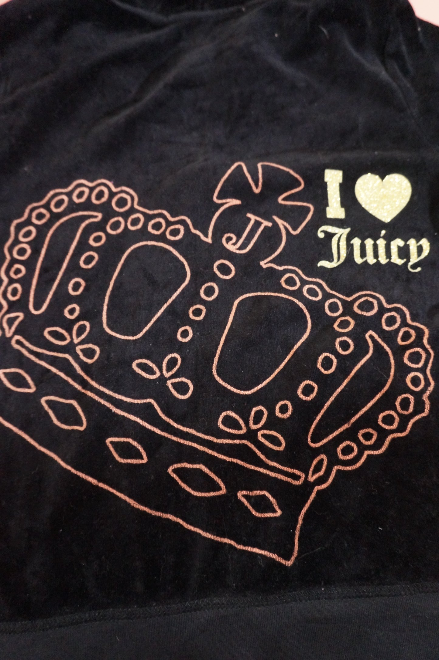 Black Juicy Couture Track Jacket