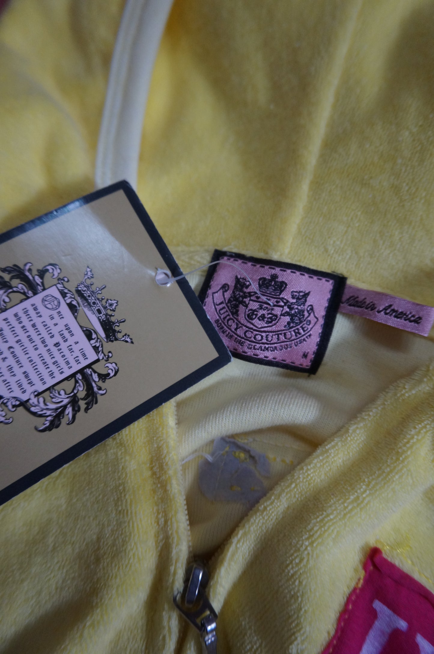 Yellow Terry Cloth Juicy Couture Tracksuit