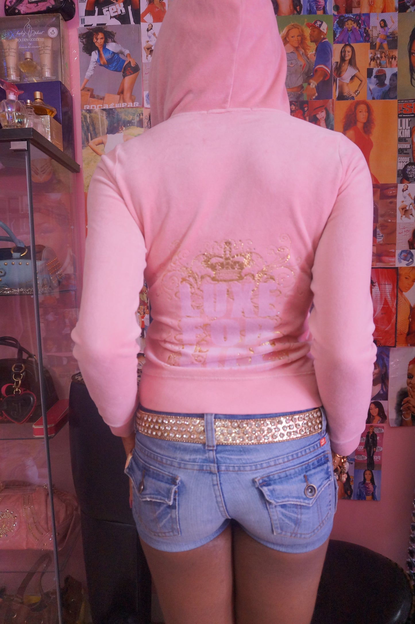 Baby Pink Juicy Couture Track Jacket