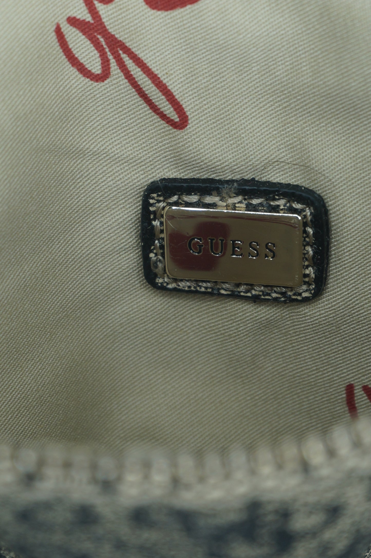 Guess vintage monogram belt bag
