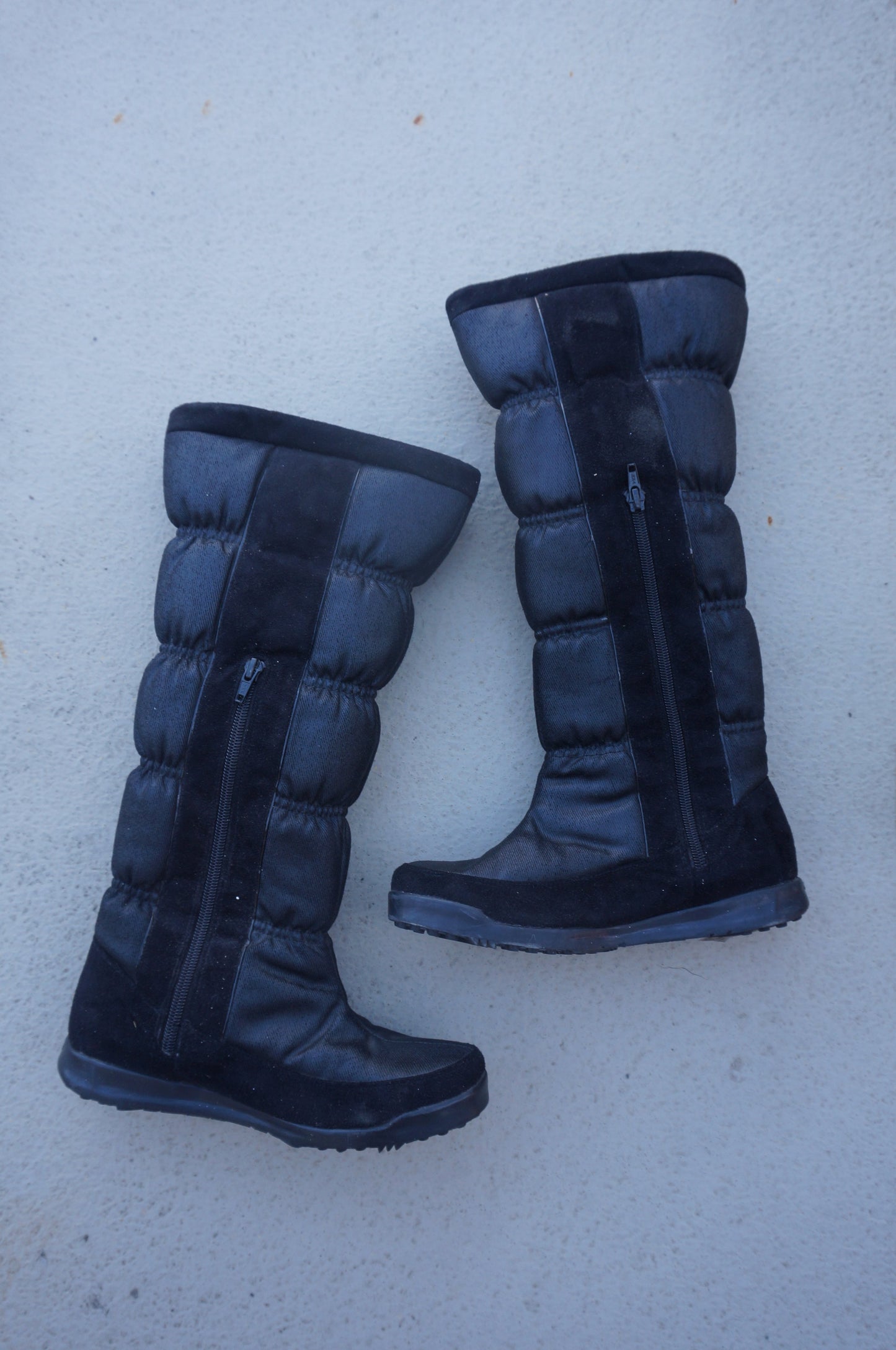 Black and Silver Baby Phat Boots