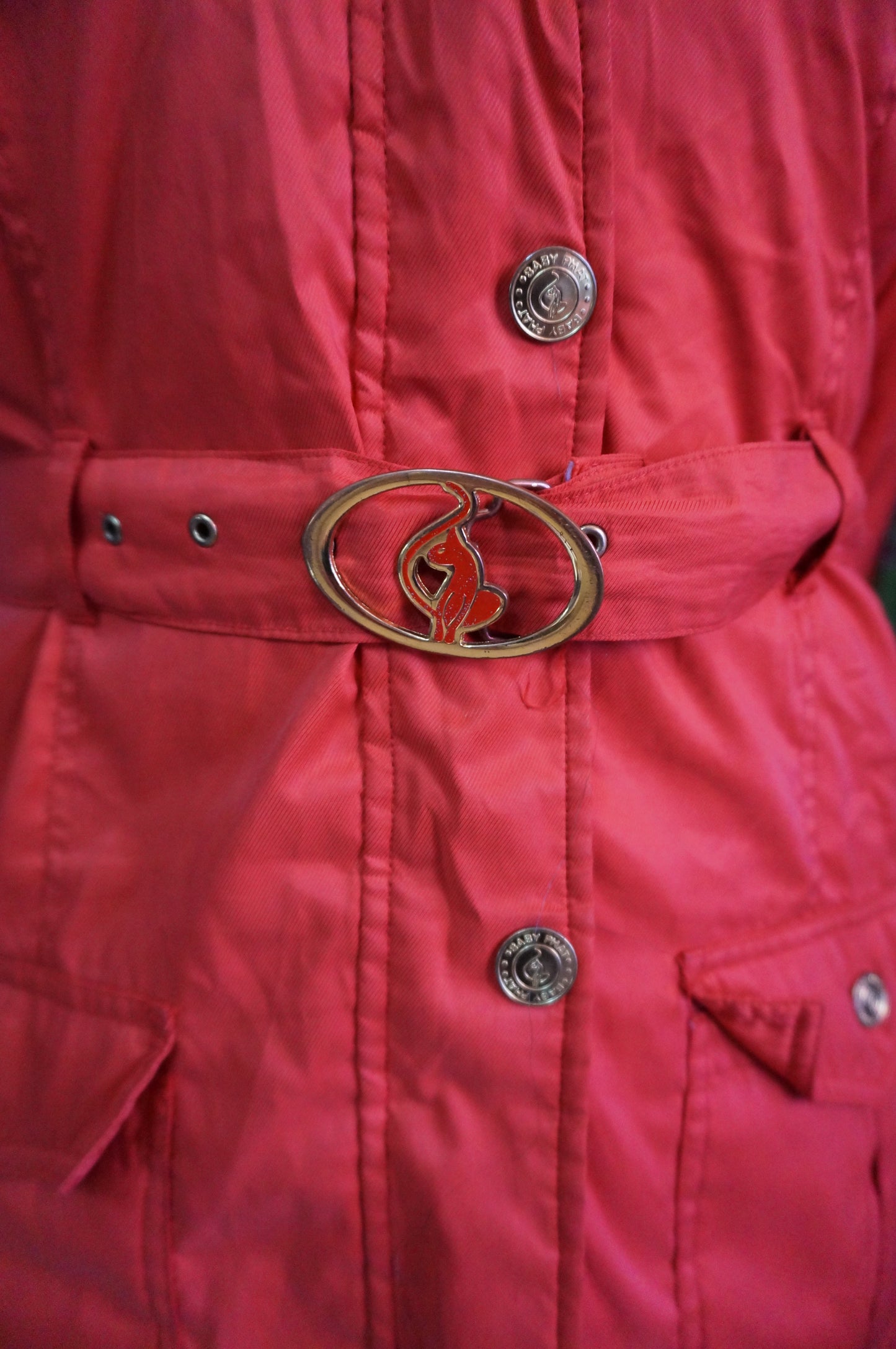 Red Baby Phat Parka Coat