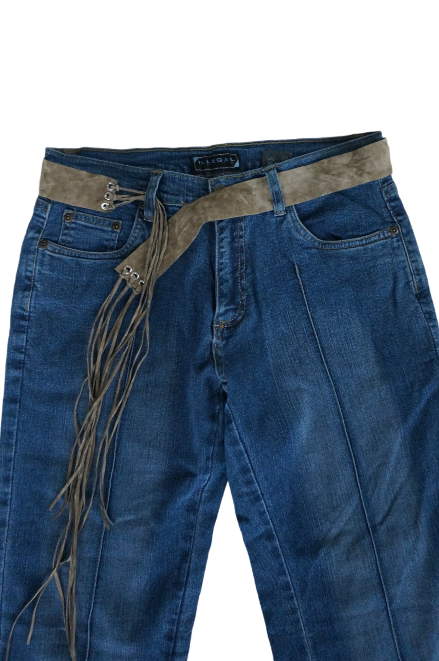 Vintage Illegal Dark Wash Bootcut Jeans - Size 11