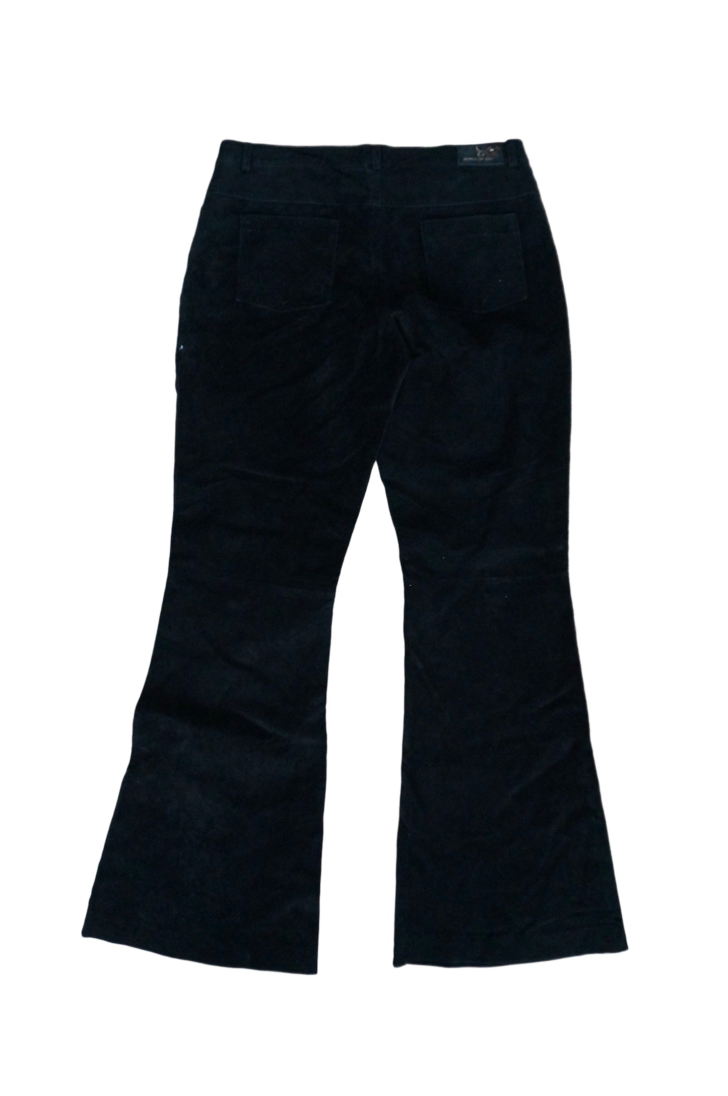 Vintage Suede Embroidered Pants - Size 13