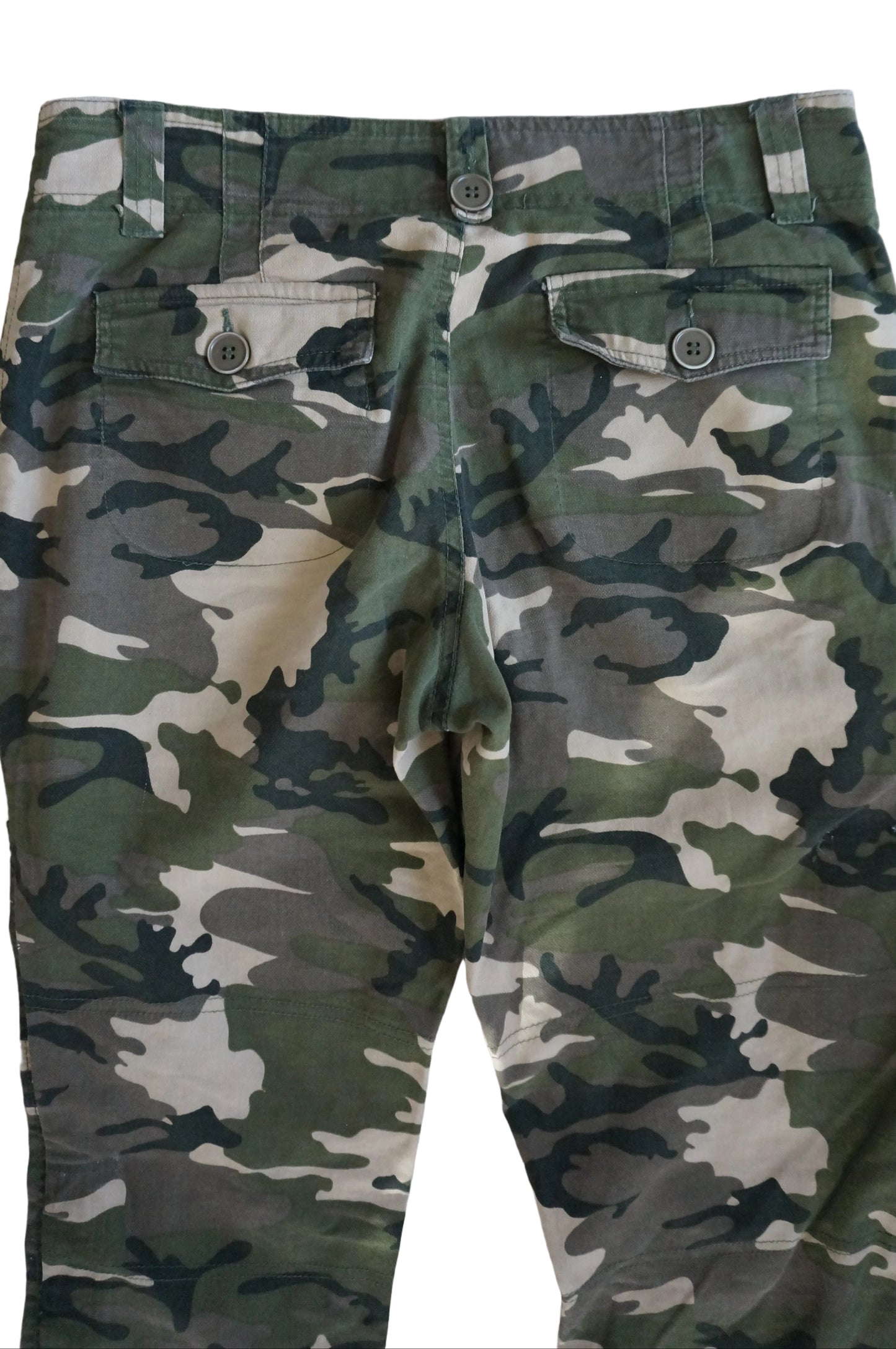 Vintage Nevada Army Camouflage Cargo Pants - Size 5/6