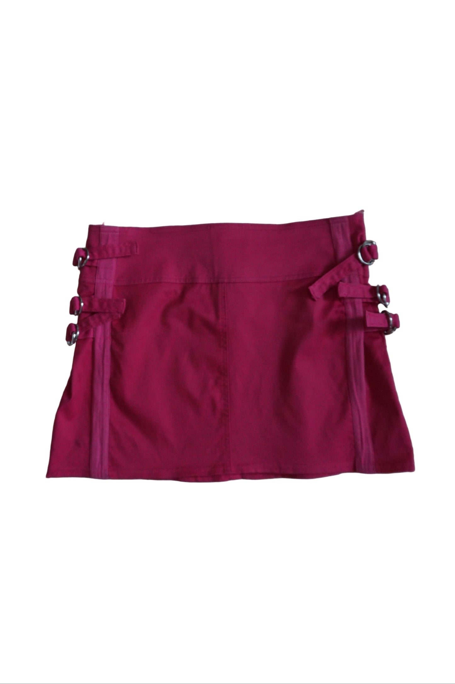 Hot Pink Lip Service Mini Skirt