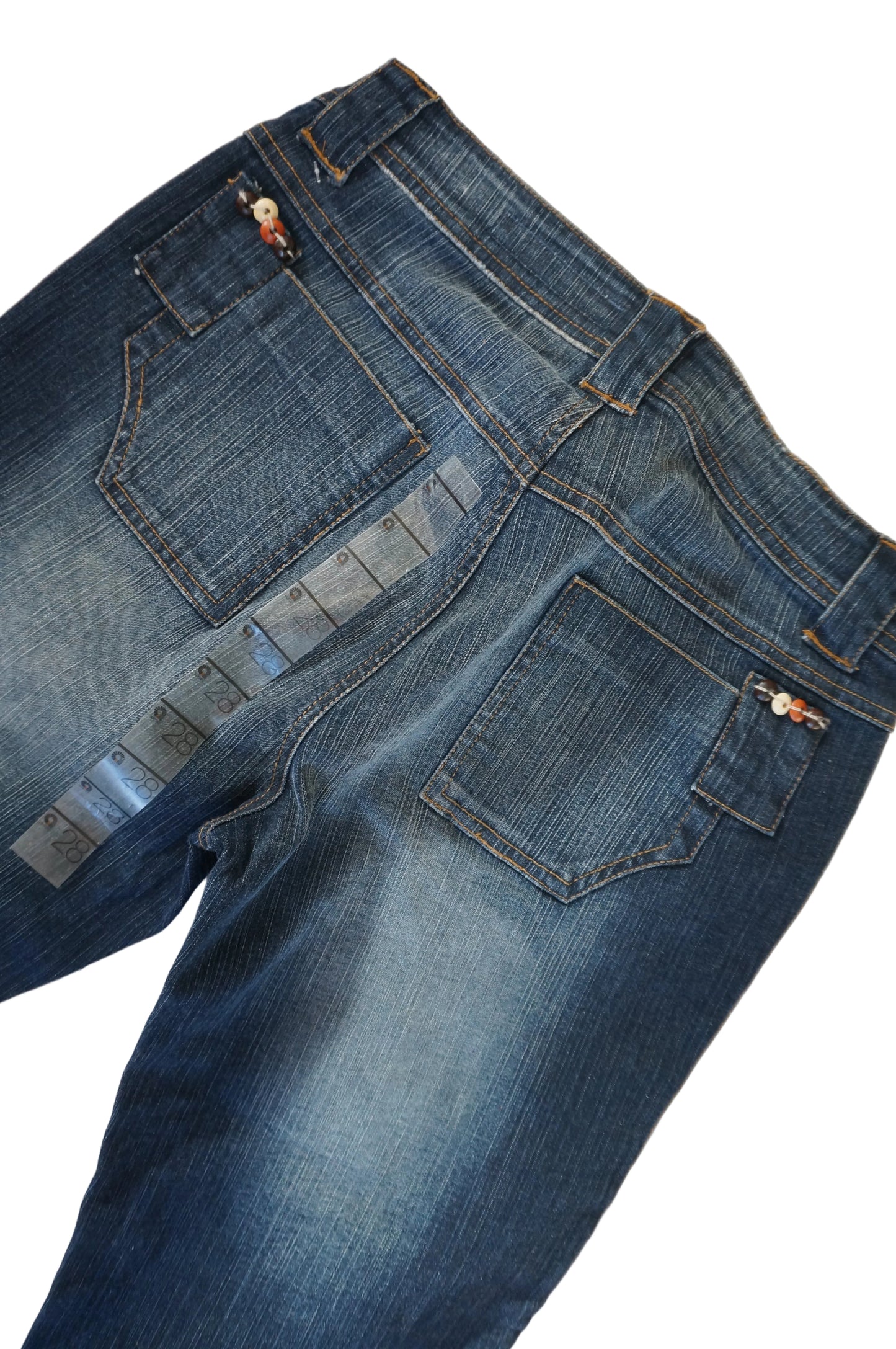 Vintage Akademiks Mid Rise Straight Leg Jeans - Size 5