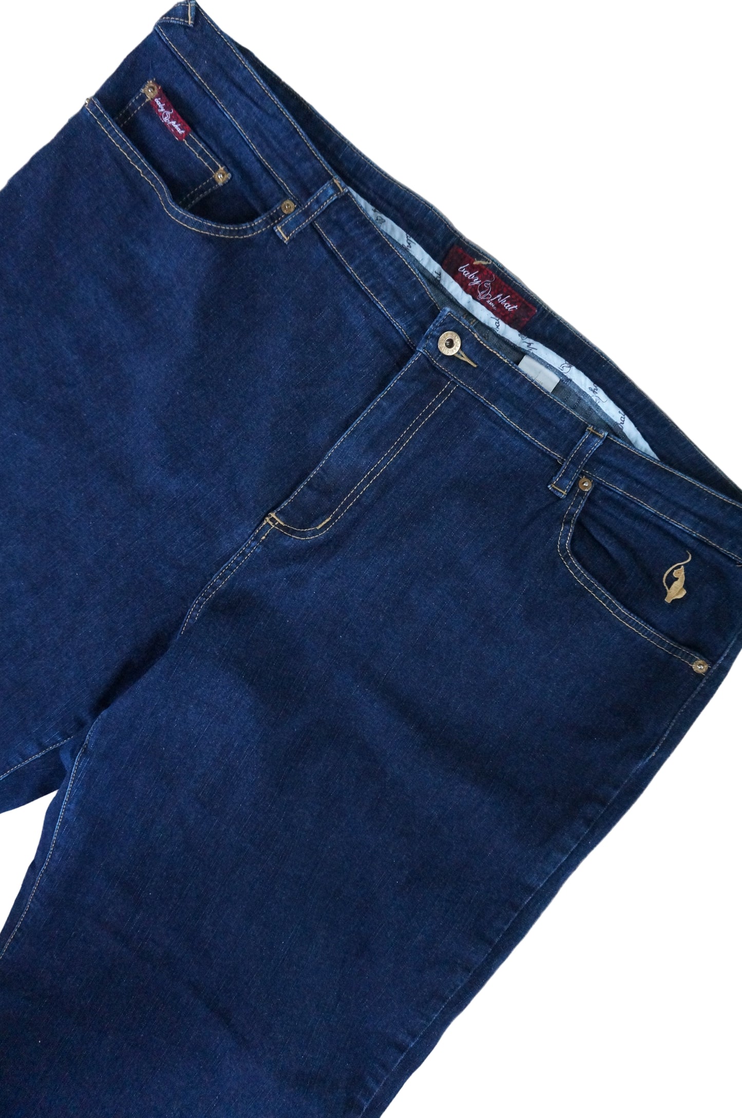 Vintage Dark Wash Baby Phat Jeans - Size 24