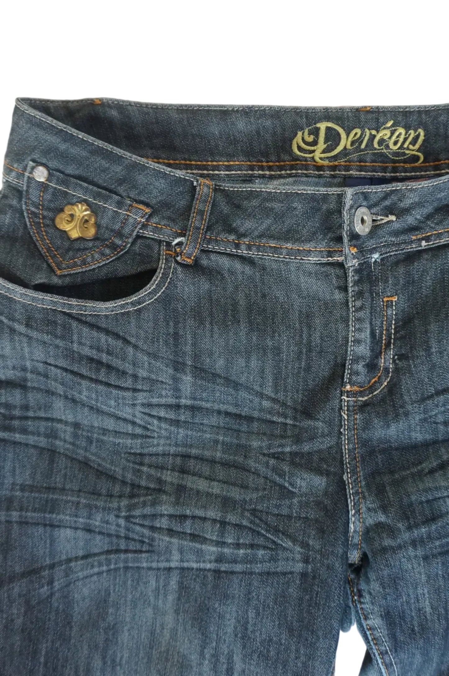 Vintage Dereon Mid Rise Skinny Jeans - Size 16