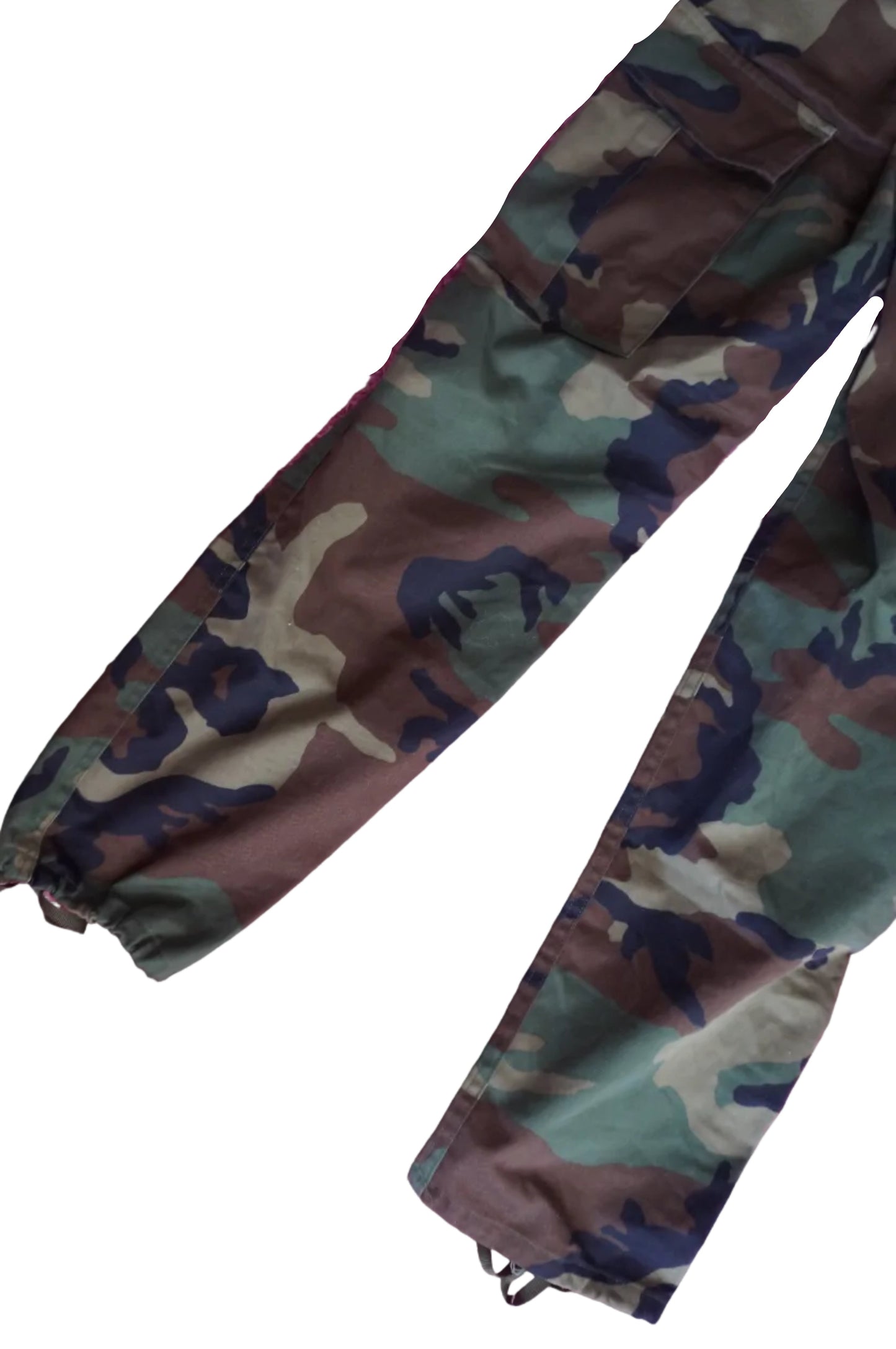 Vintage Camouflage Cargo Pants - Size 0-4