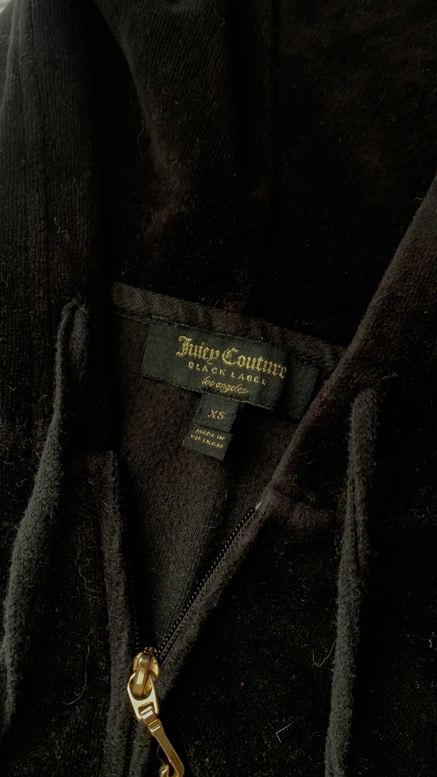 Black Juicy Couture Track Jacket