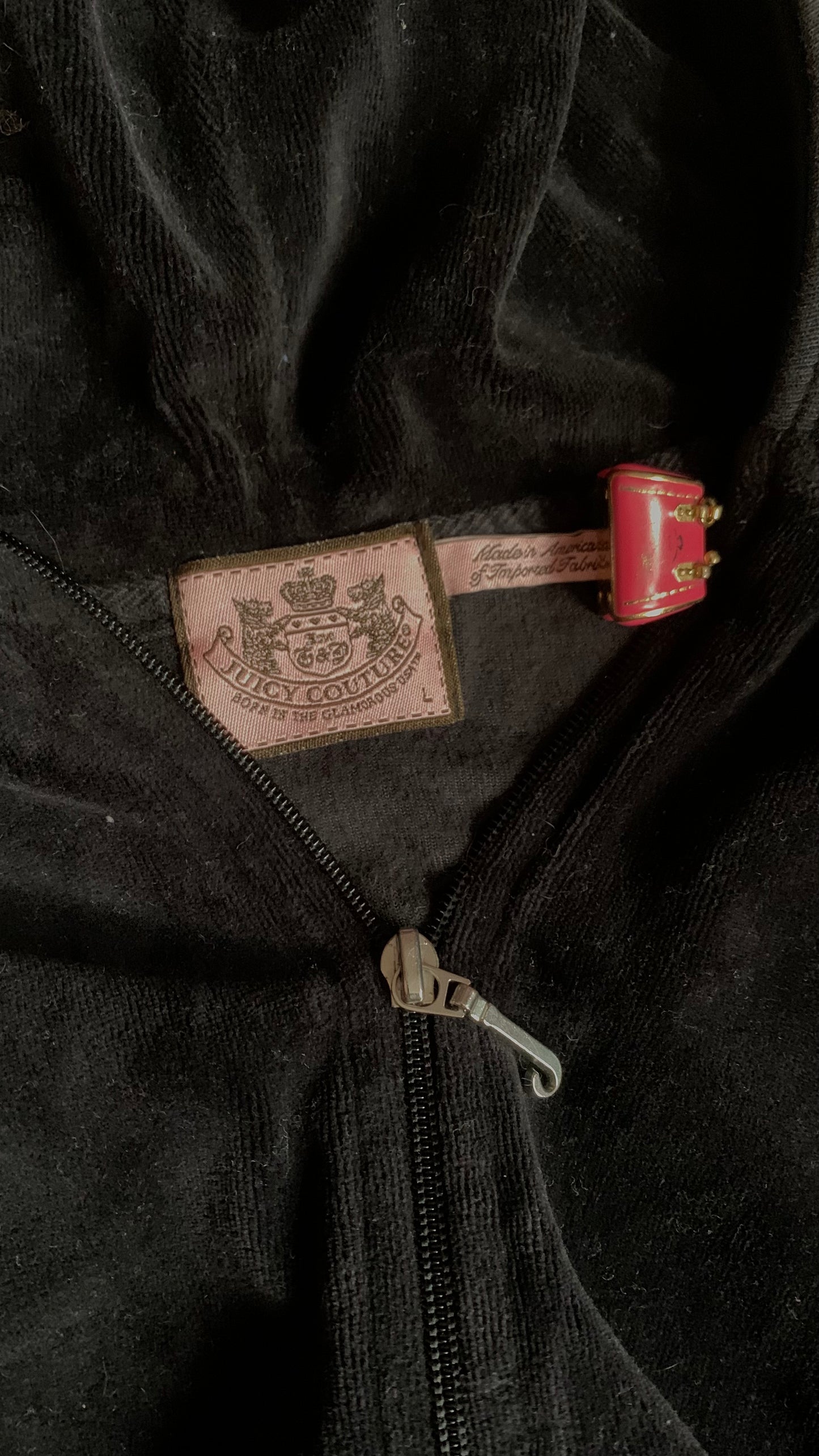 Black Juicy Couture Track Jacket