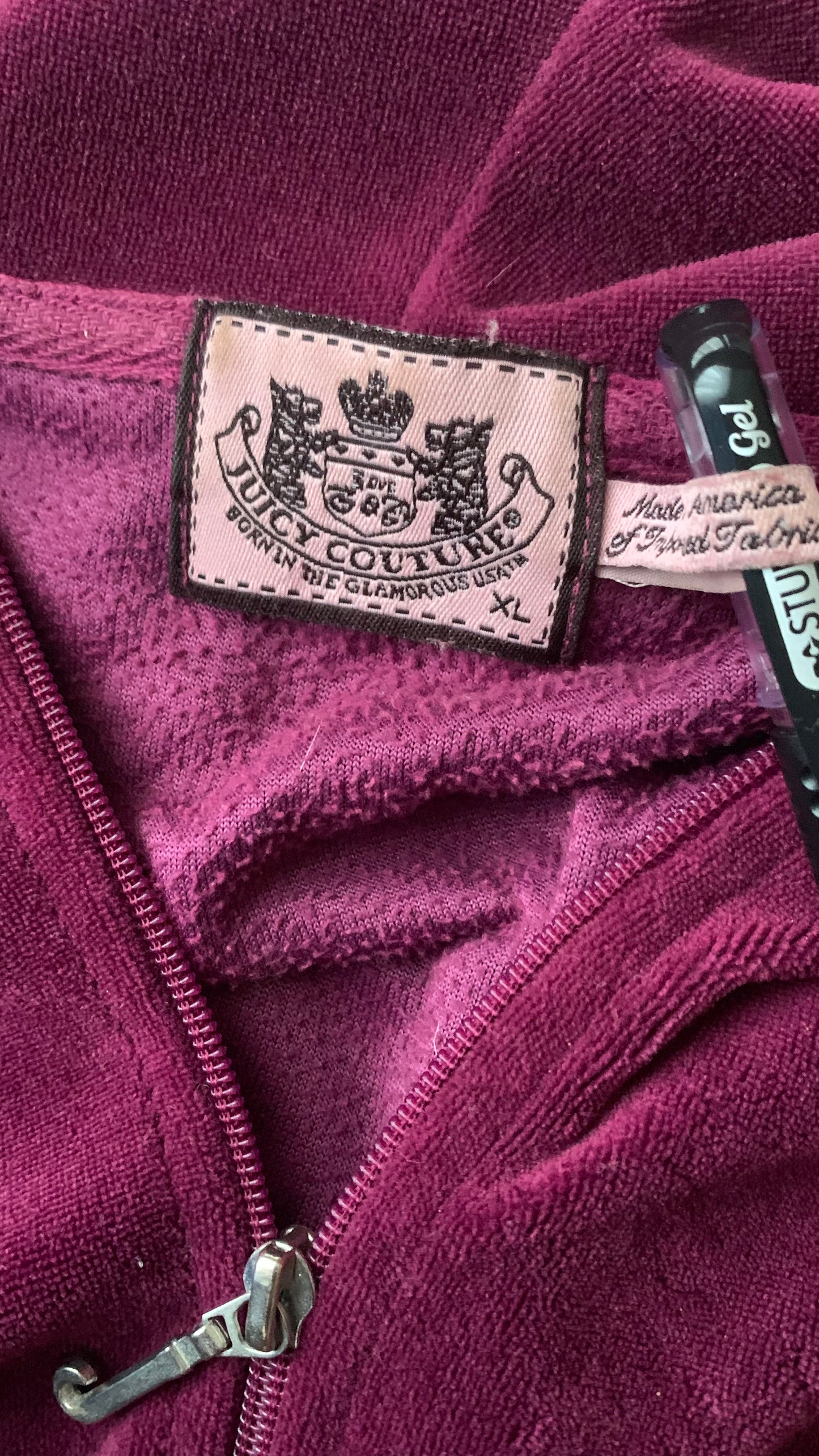 Burgundy Juicy Couture Tracksuit