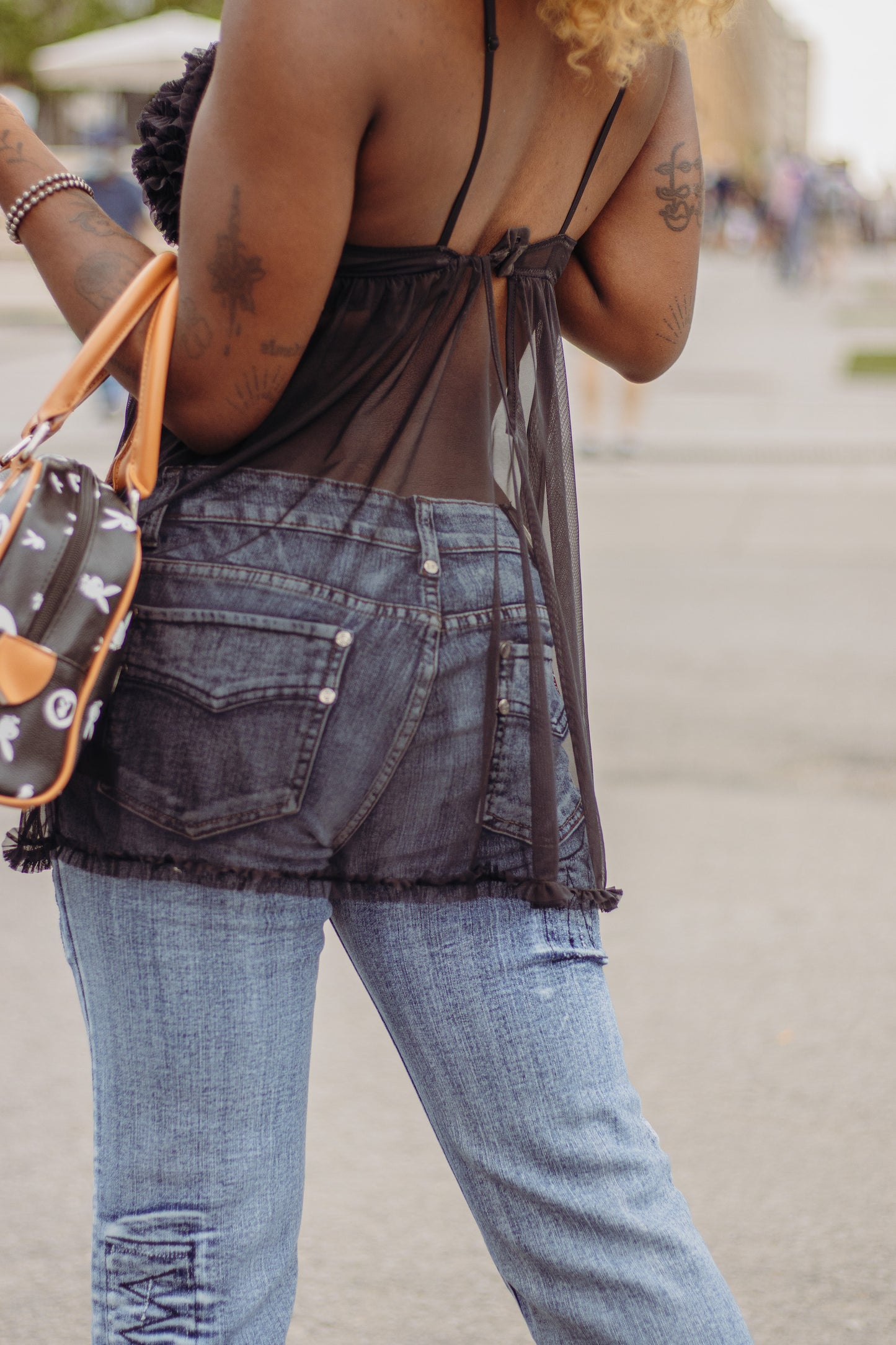 Ebony bustier