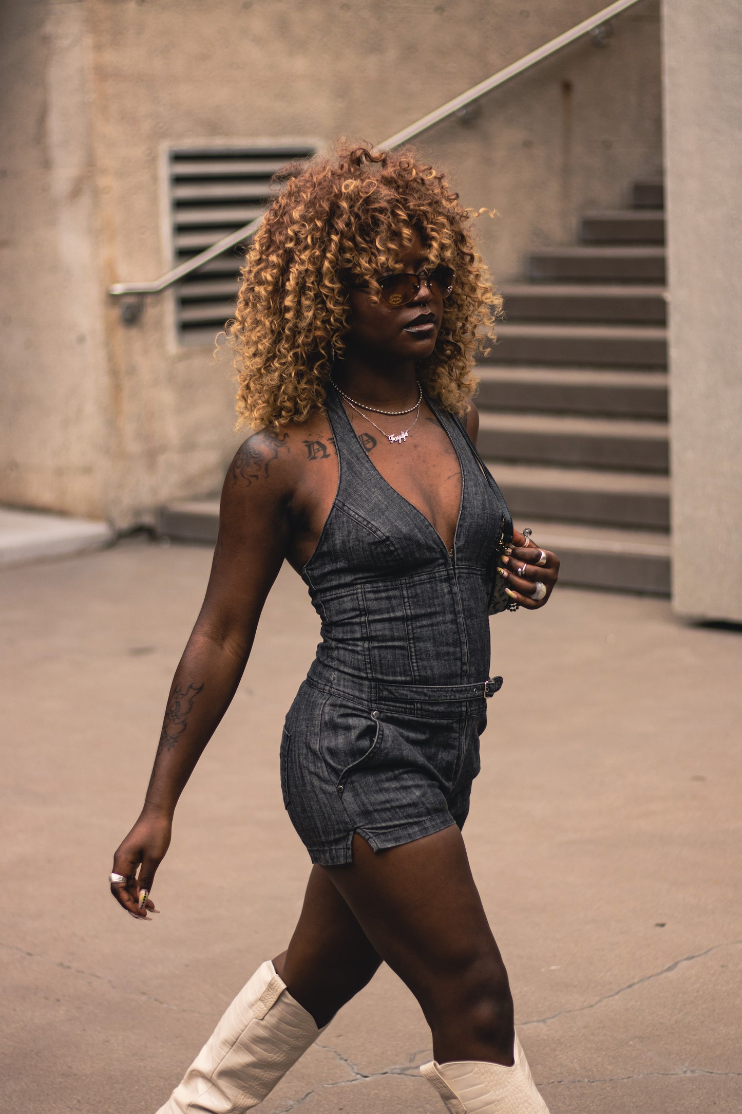 Guess Denim Jumpsuit