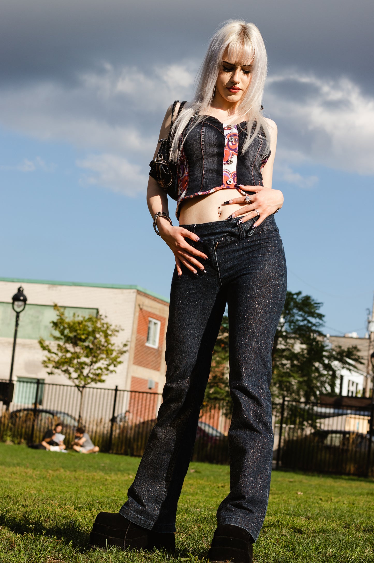 Glitter Parasuco Flared Jeans