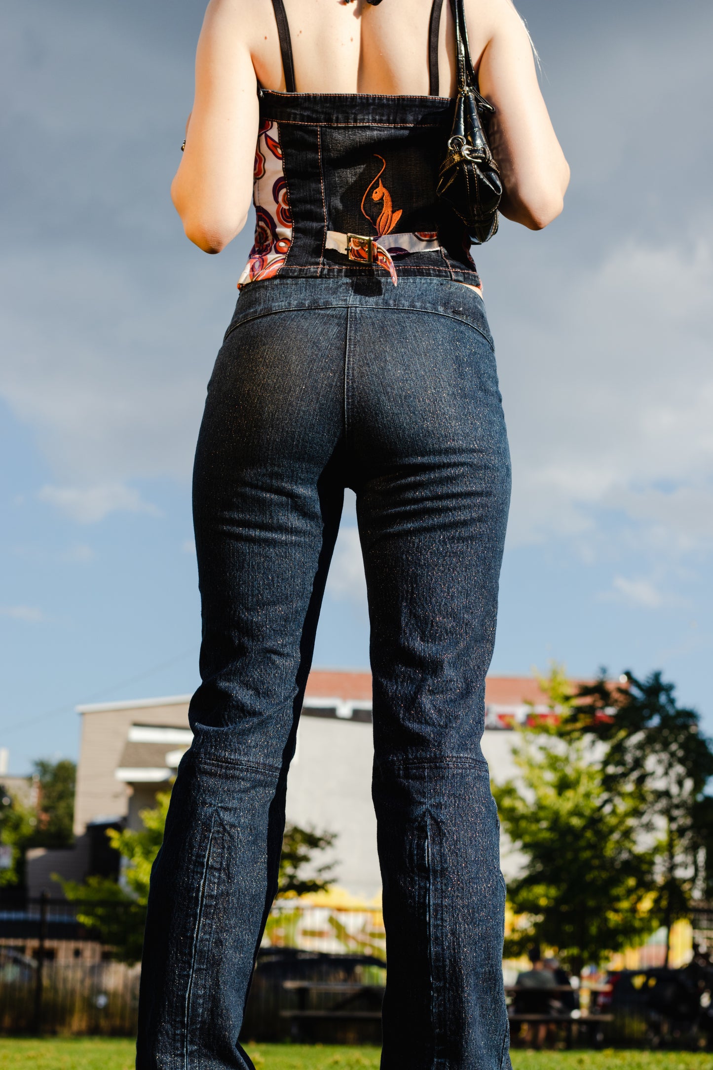 Glitter Parasuco Flared Jeans