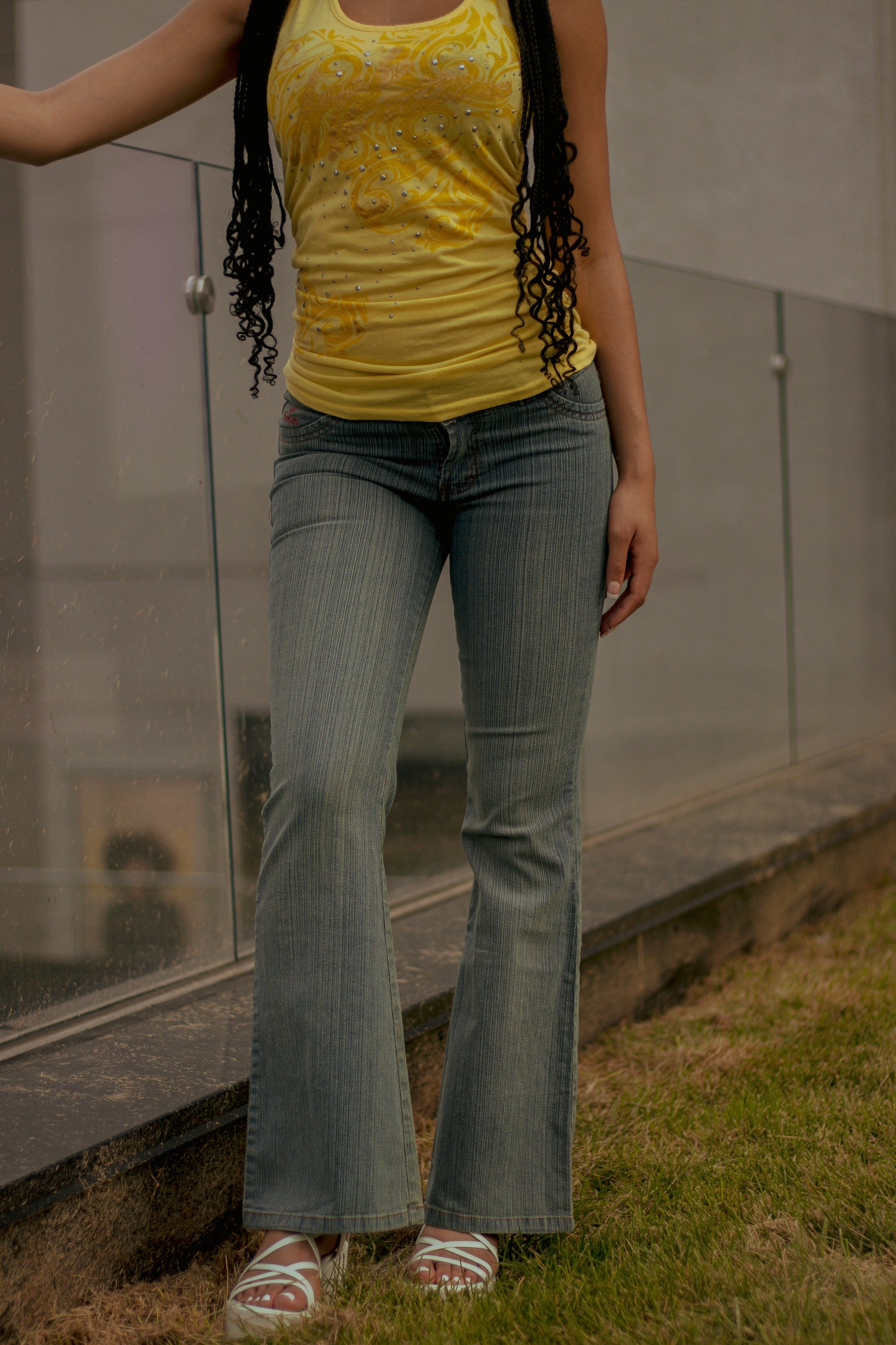 2000s Dead stock Flared Jeans