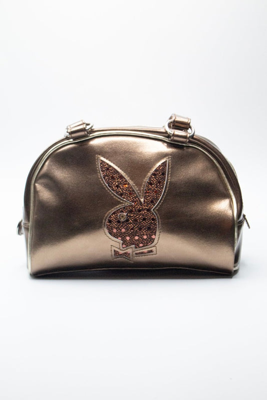 Bronze Playboy Mini Bowling Bag.