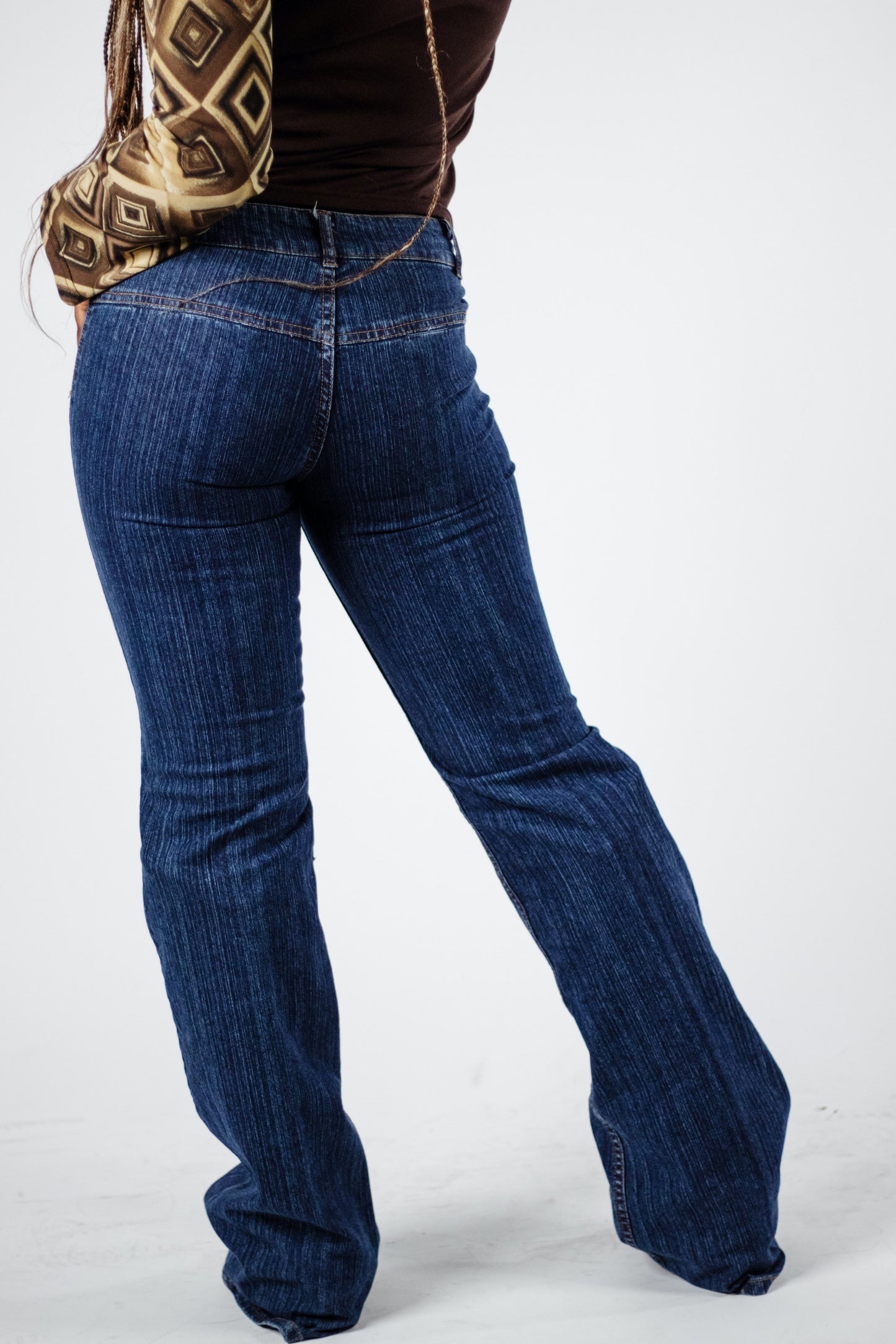 Dark Wash Flared Jeans