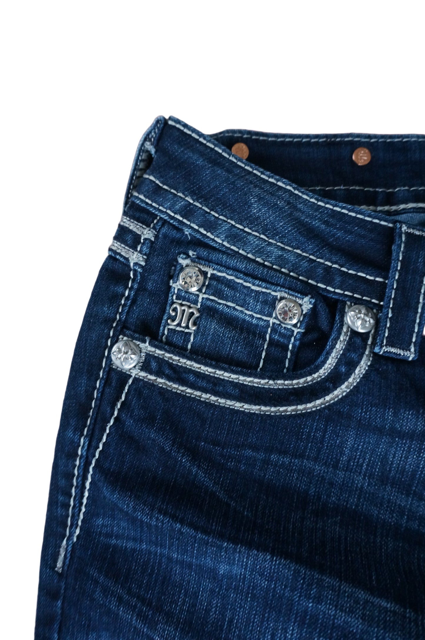 Miss Me Dark Wash Skinny Jeans