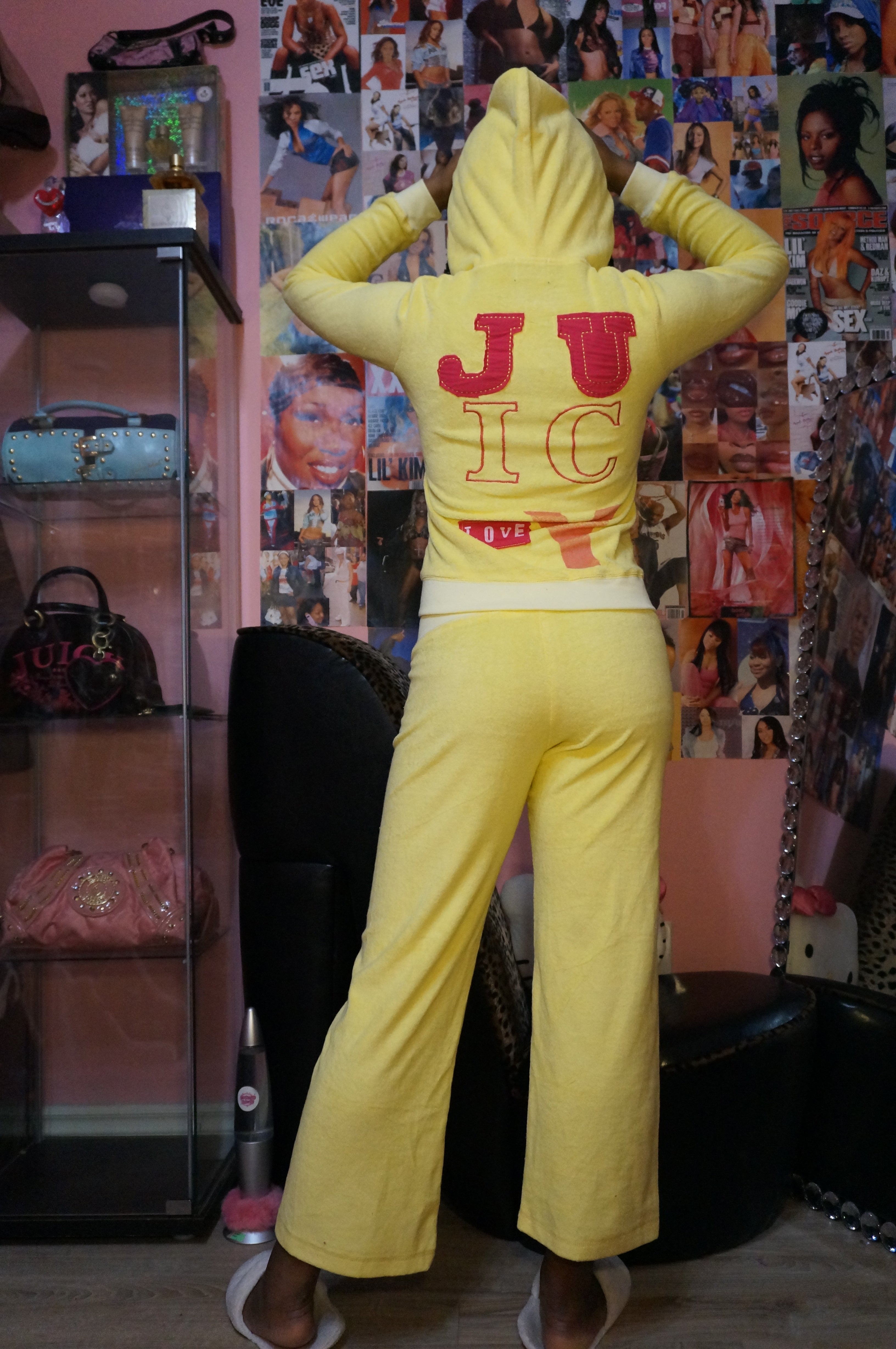 Yellow Juicy buy Coutre Tracksuit + matching handbag