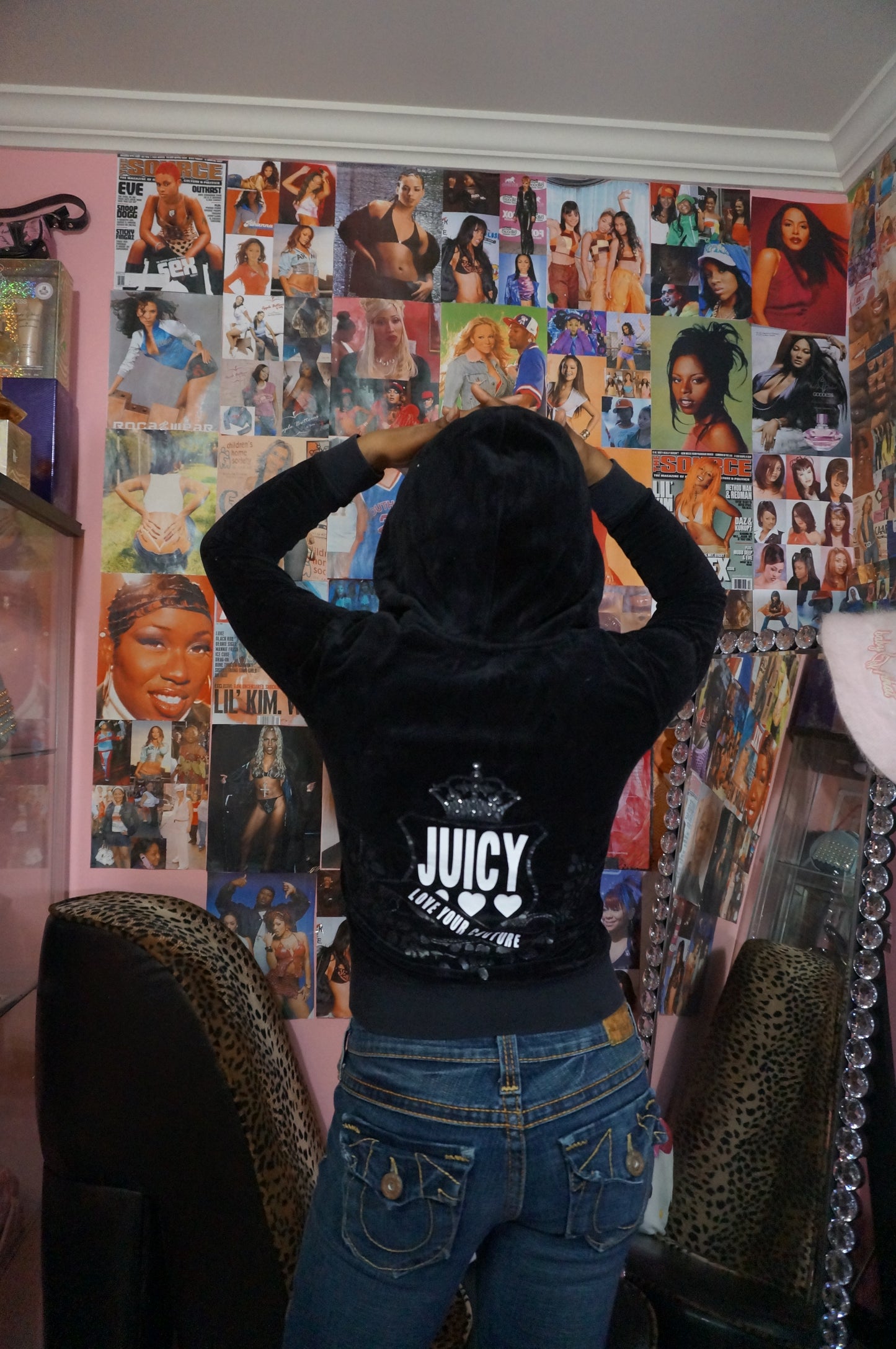Black Juicy Couture Track Jacket