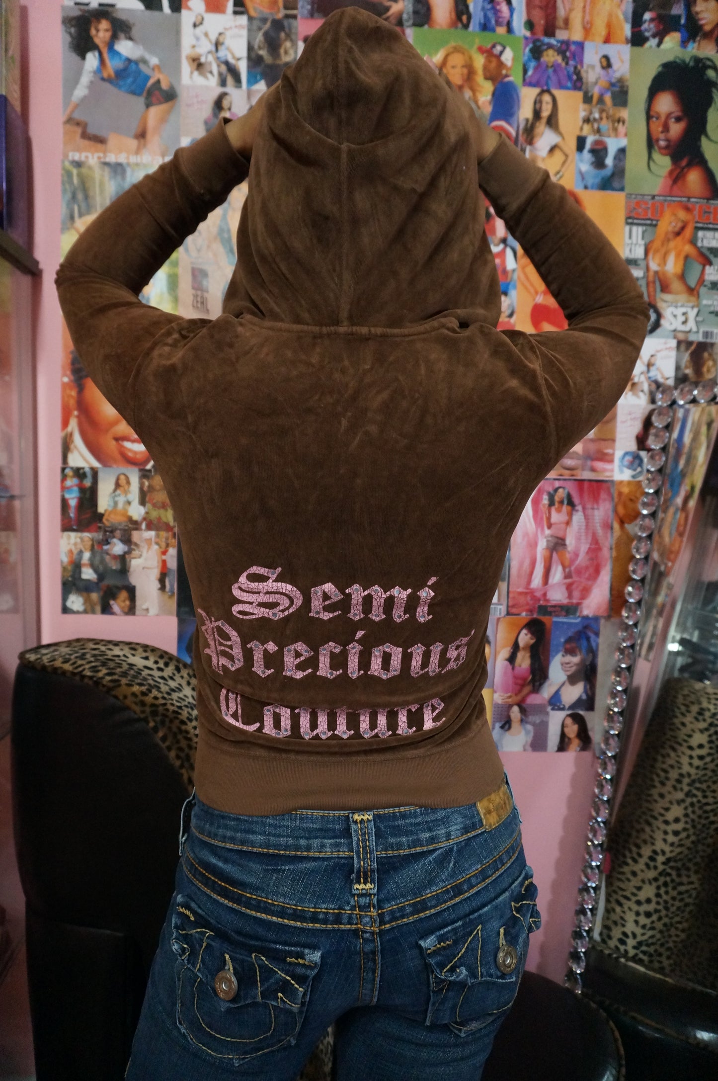 Brown Juicy Couture Track Jacket
