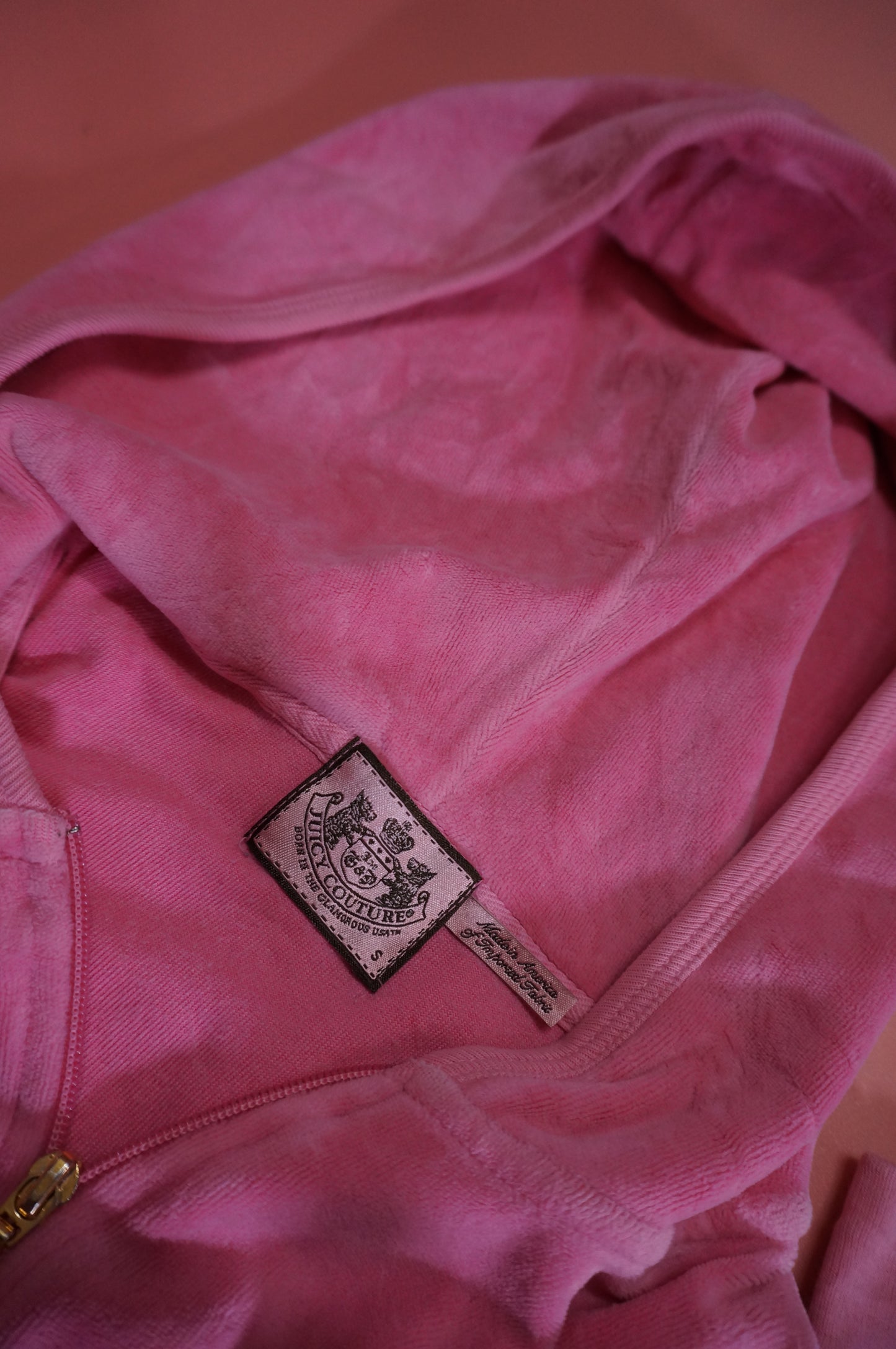 Bubble Gum Pink Juicy Couture Track Jacket