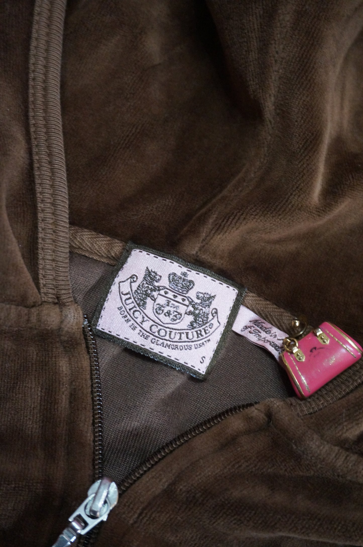 Brown Juicy Couture Track Jacket