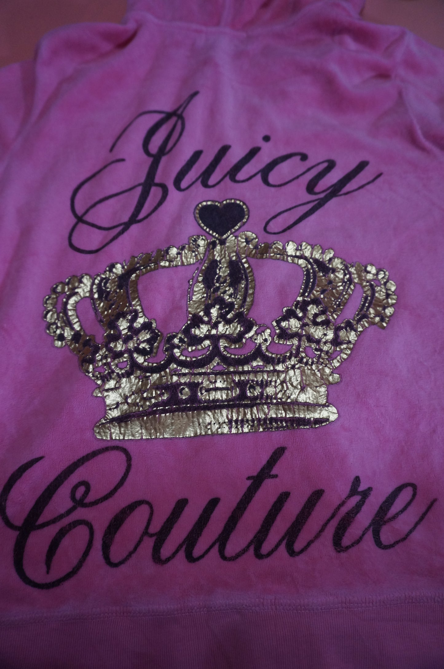Bubble Gum Pink Juicy Couture Track Jacket