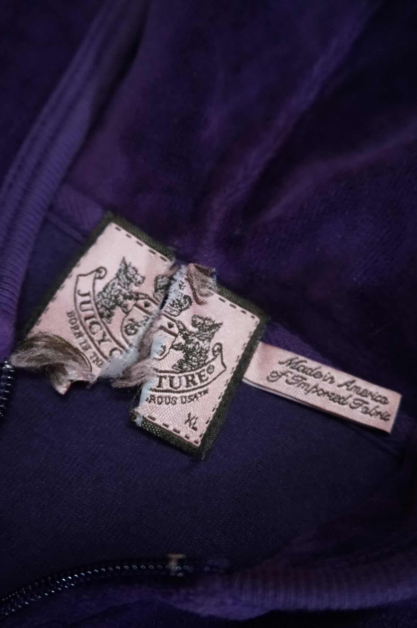 Purple Juicy Couture Track Jacket