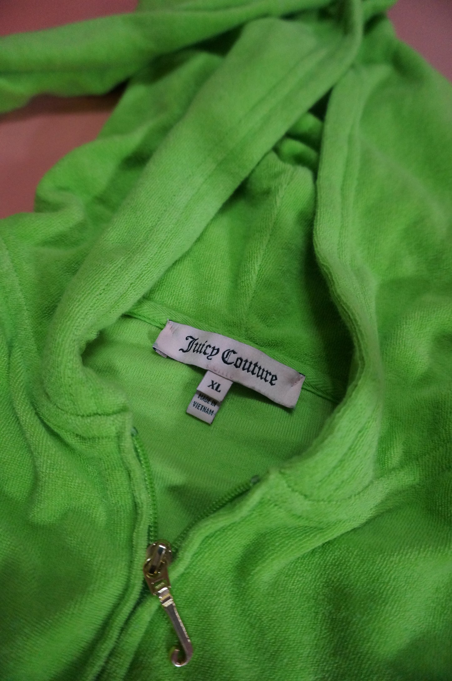 Green Apple Terry Cloth Juicy Couture Tracksuit