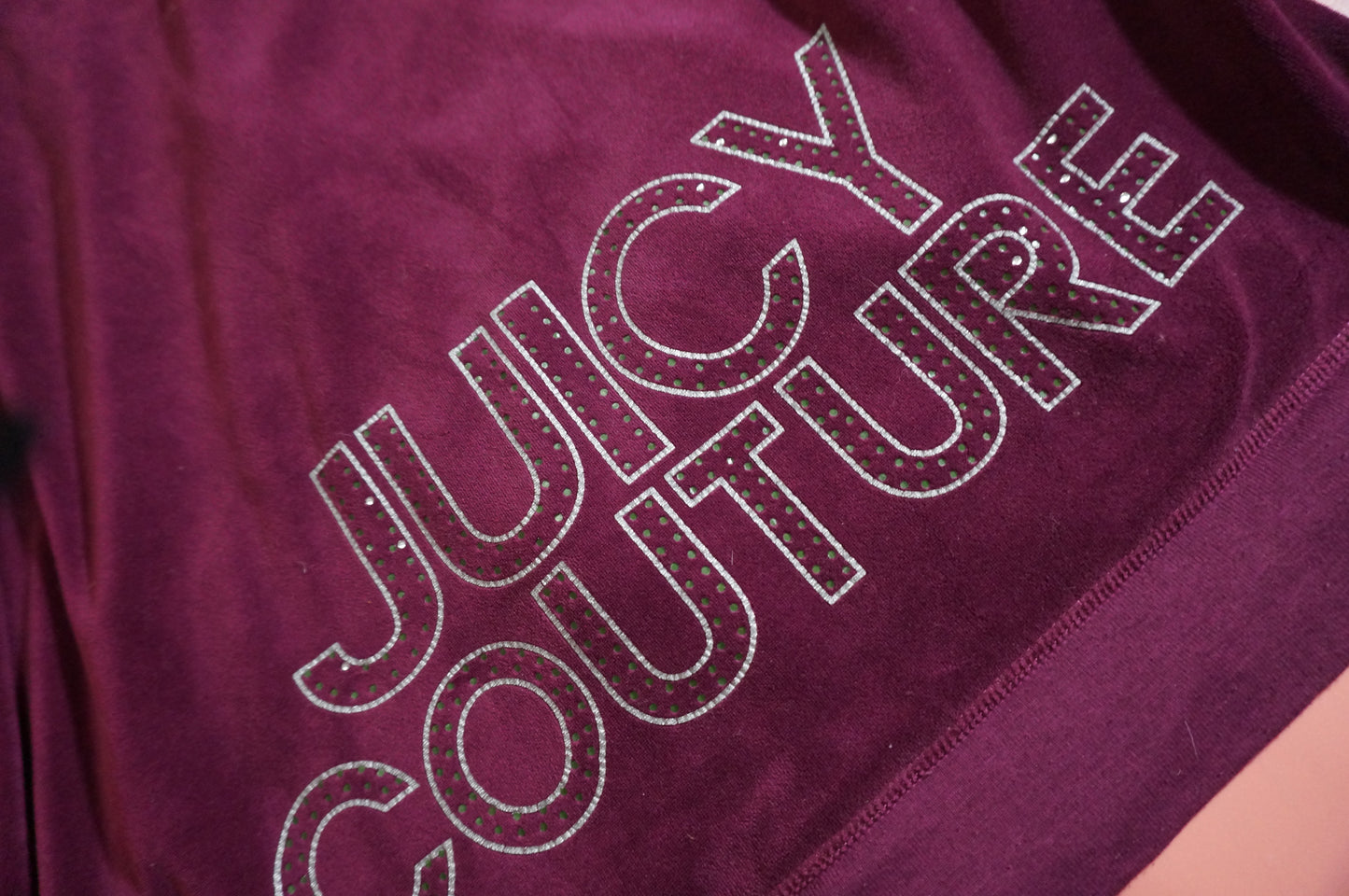 Burgundy Juicy Couture Tracksuit