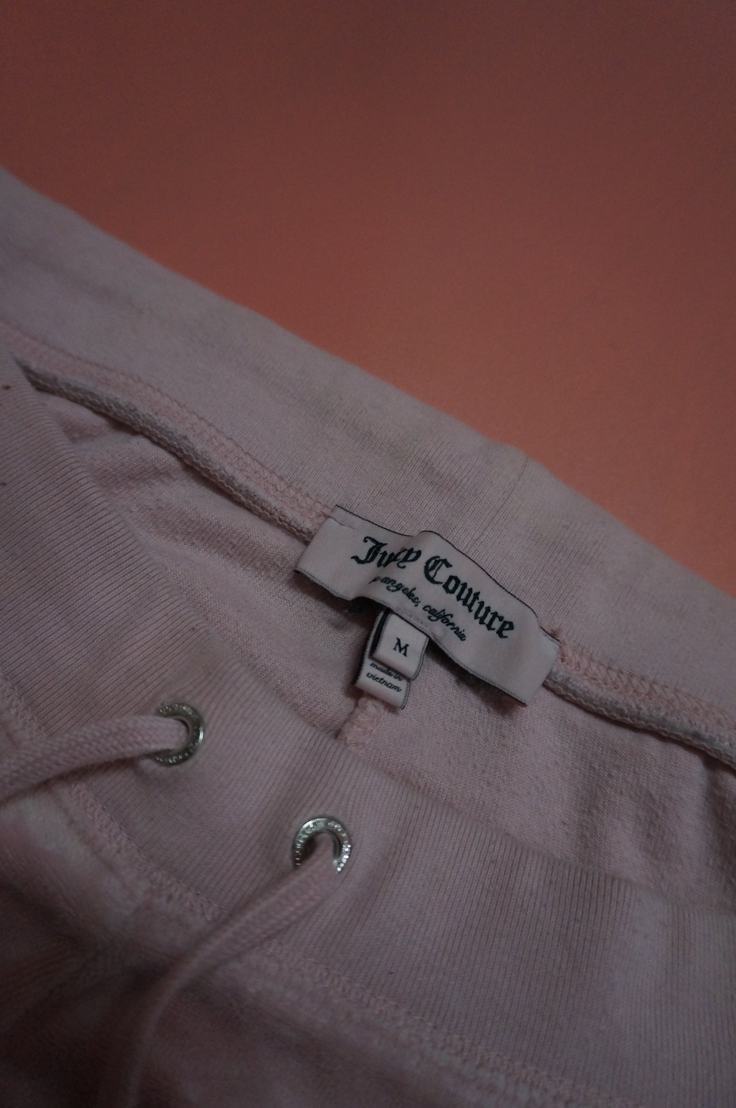 Baby Pink Velour Juicy Couture Tracksuit