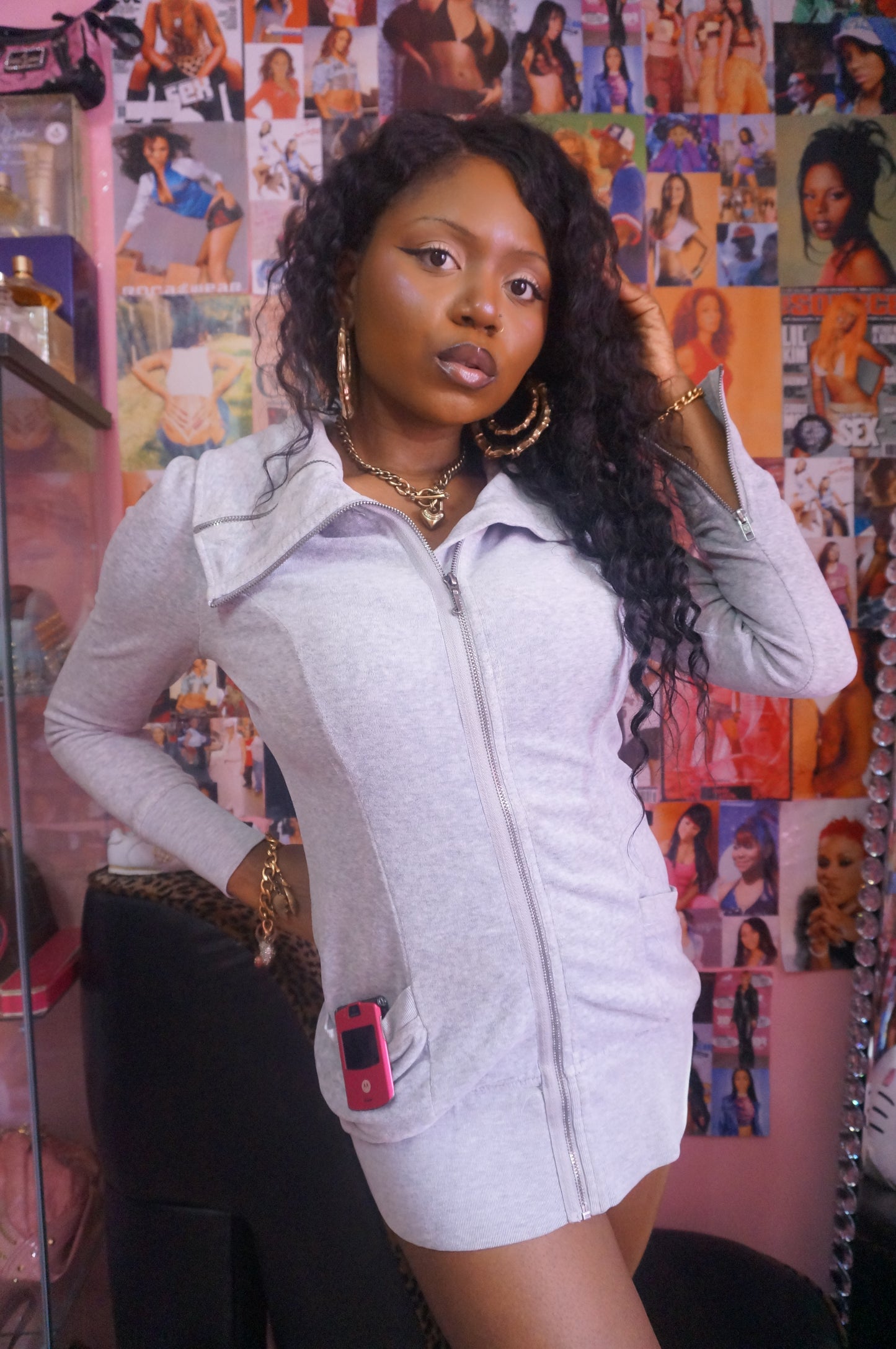 Grey Juicy Couture Sweater Dress