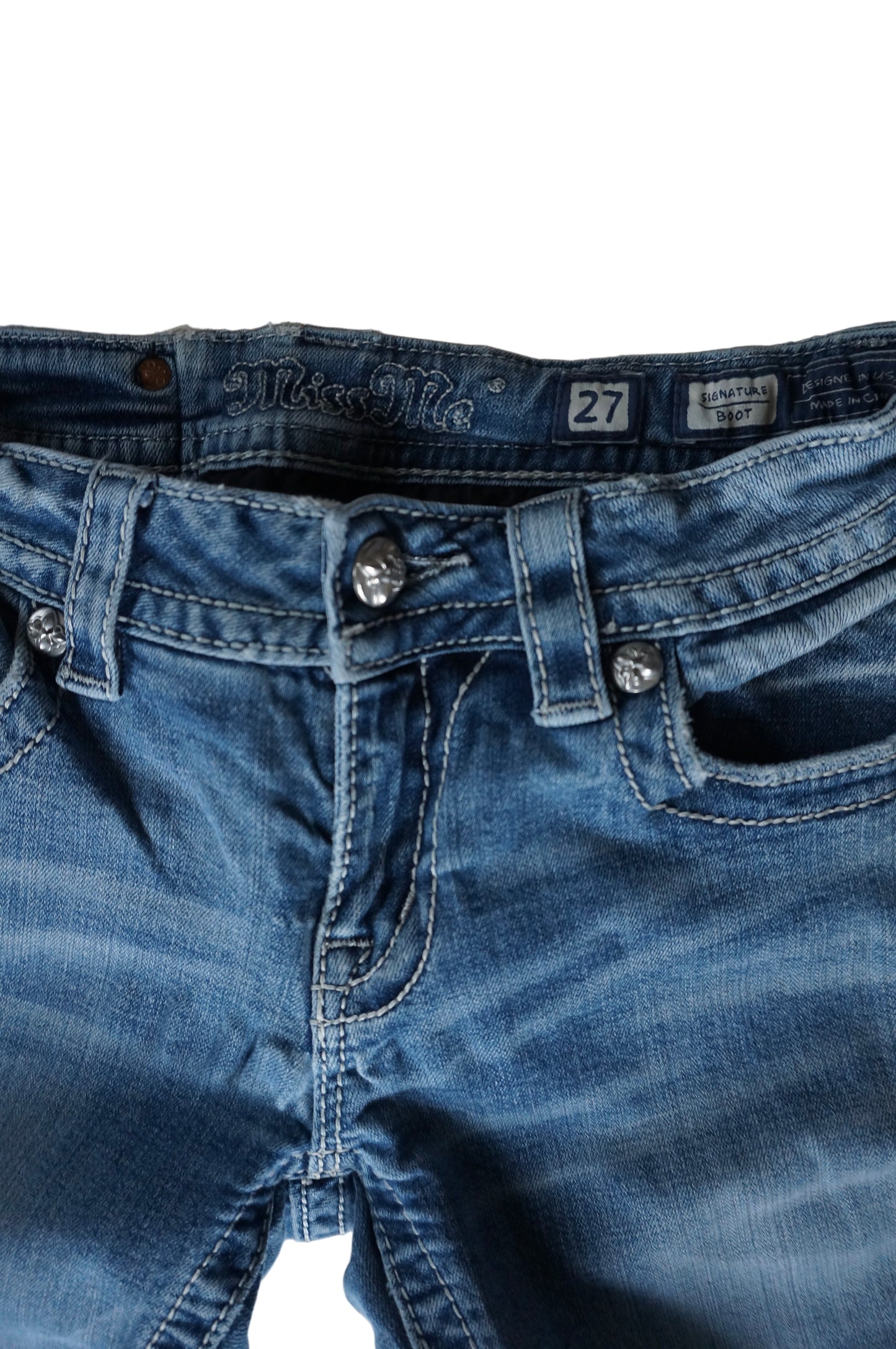 Bootcut Light Wash Miss Me Jeans