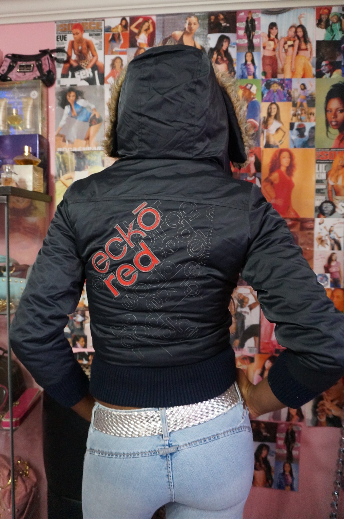 Ecko Red Puffer Coat