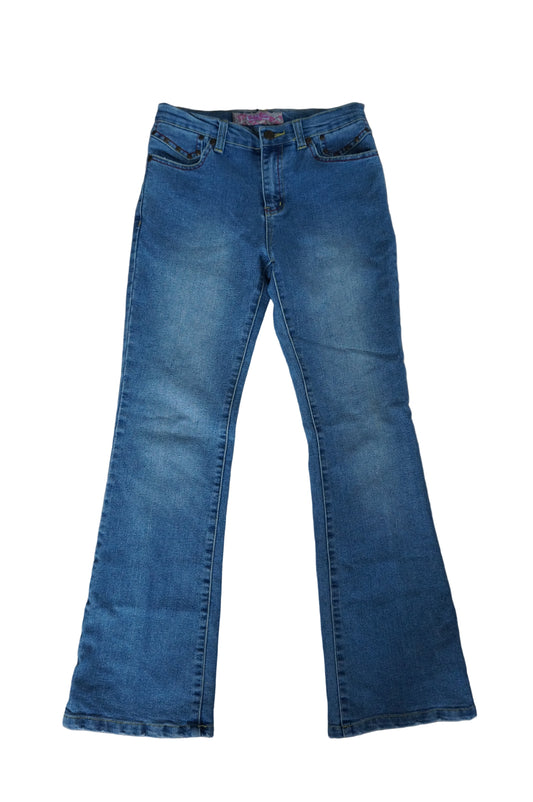 Mid Rise London Blues Flare Jeans - Size 0