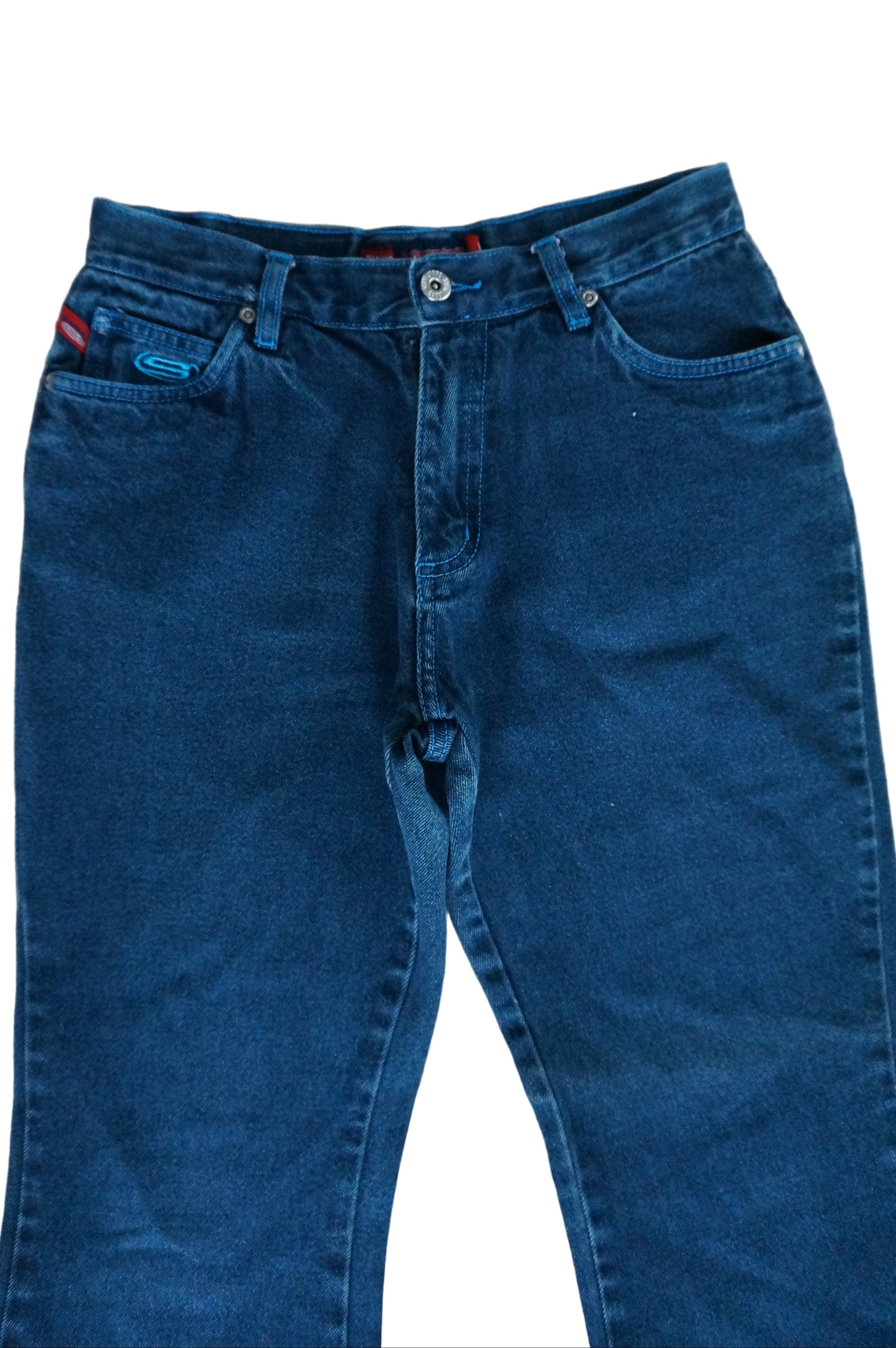 Ultra Flare Vintage Stone Jeans - Size 7