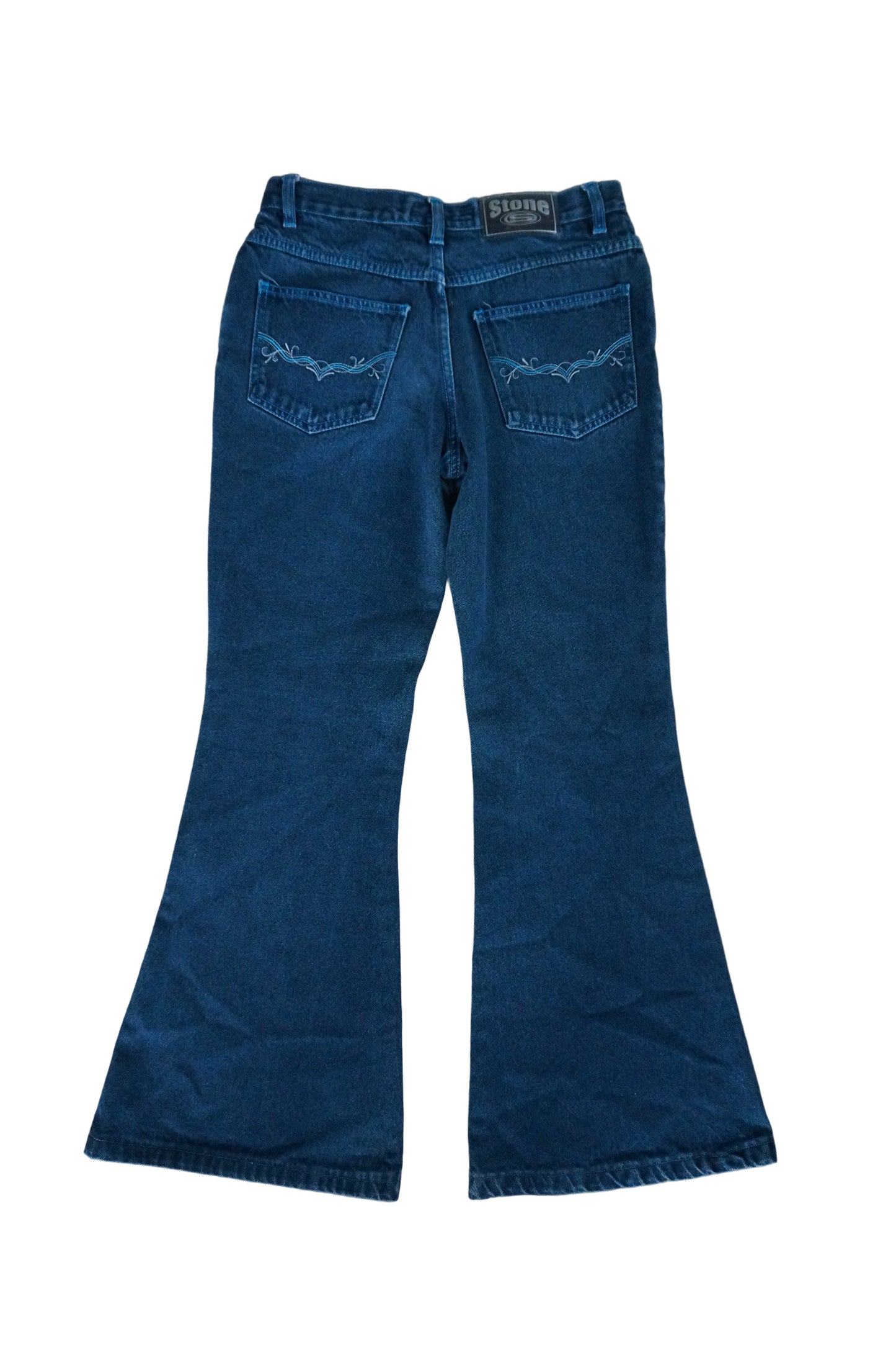 Ultra Flare Vintage Stone Jeans - Size 7